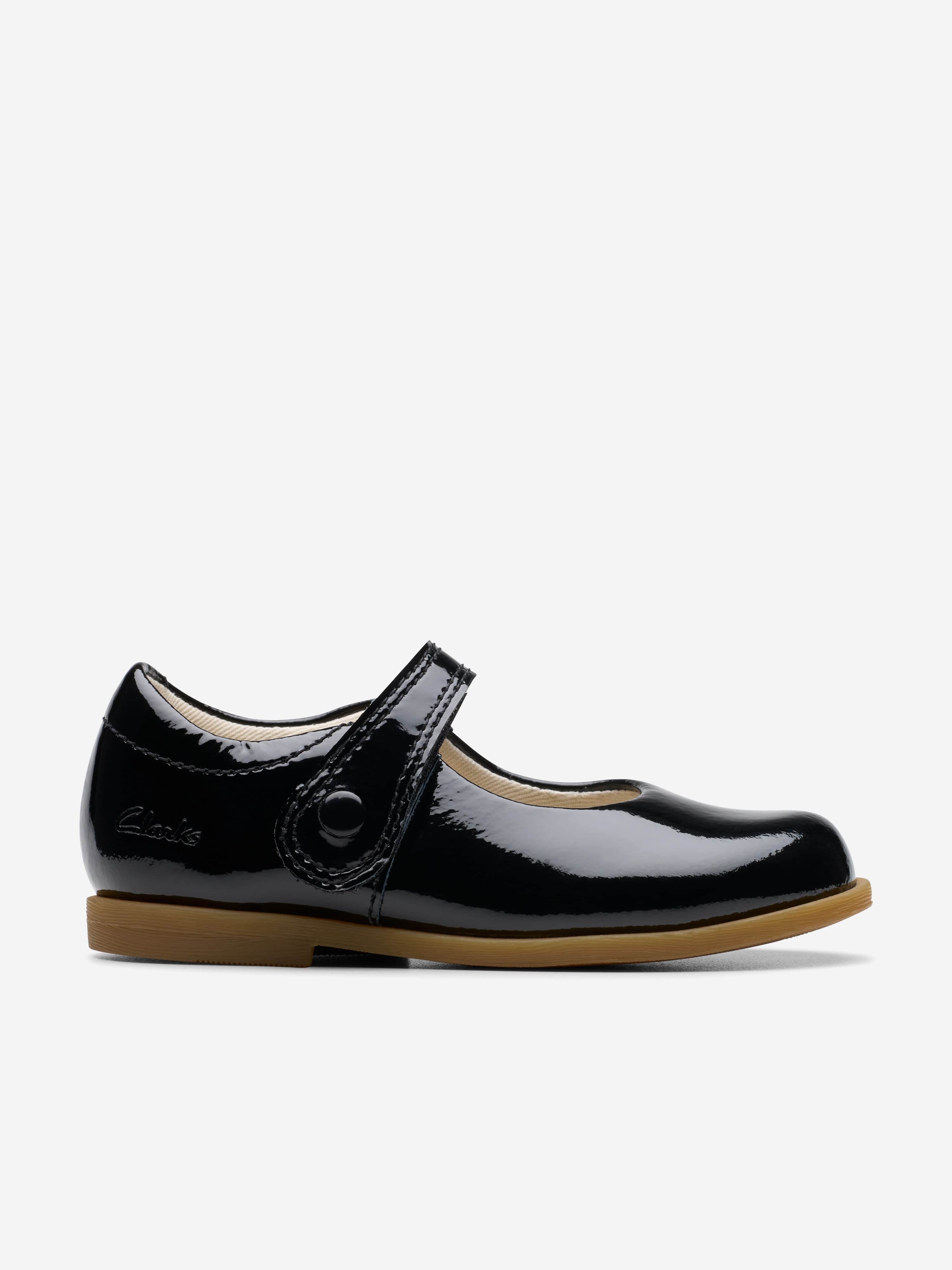 Baby Girls Black Patent Leather Mary Jane Shoes - Comfortable & Stylish First Walkers for Toddlers - Perfect for Parties, School & Special Occasions
