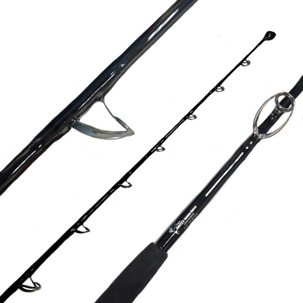 Shimano Beastmaster 9000B Spinning Reel & Capt. Harry's Sword 50 Deep Drop Fishing Rod Combo - Saltwater Offshore Fishing for Tuna, Marlin & Big Game Fish