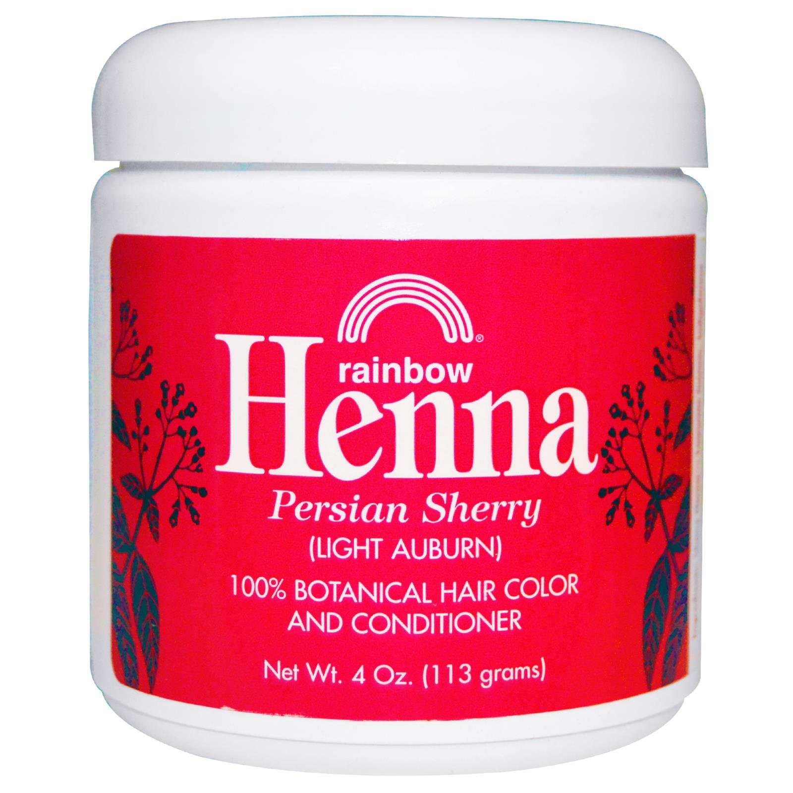 Rainbow Research Sherry Henna Powder - 4 oz | 100% Natural Hair Dye for Vibrant Color & Conditioning | Perfect for DIY Hair Coloring at Home