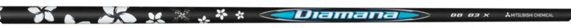 Mitsubishi Diamana BB 53 Graphite Stiff Flex Golf Shaft - High Performance Driver Shaft for Distance & Control | Perfect for Low Handicap Golfers & Tournament Play