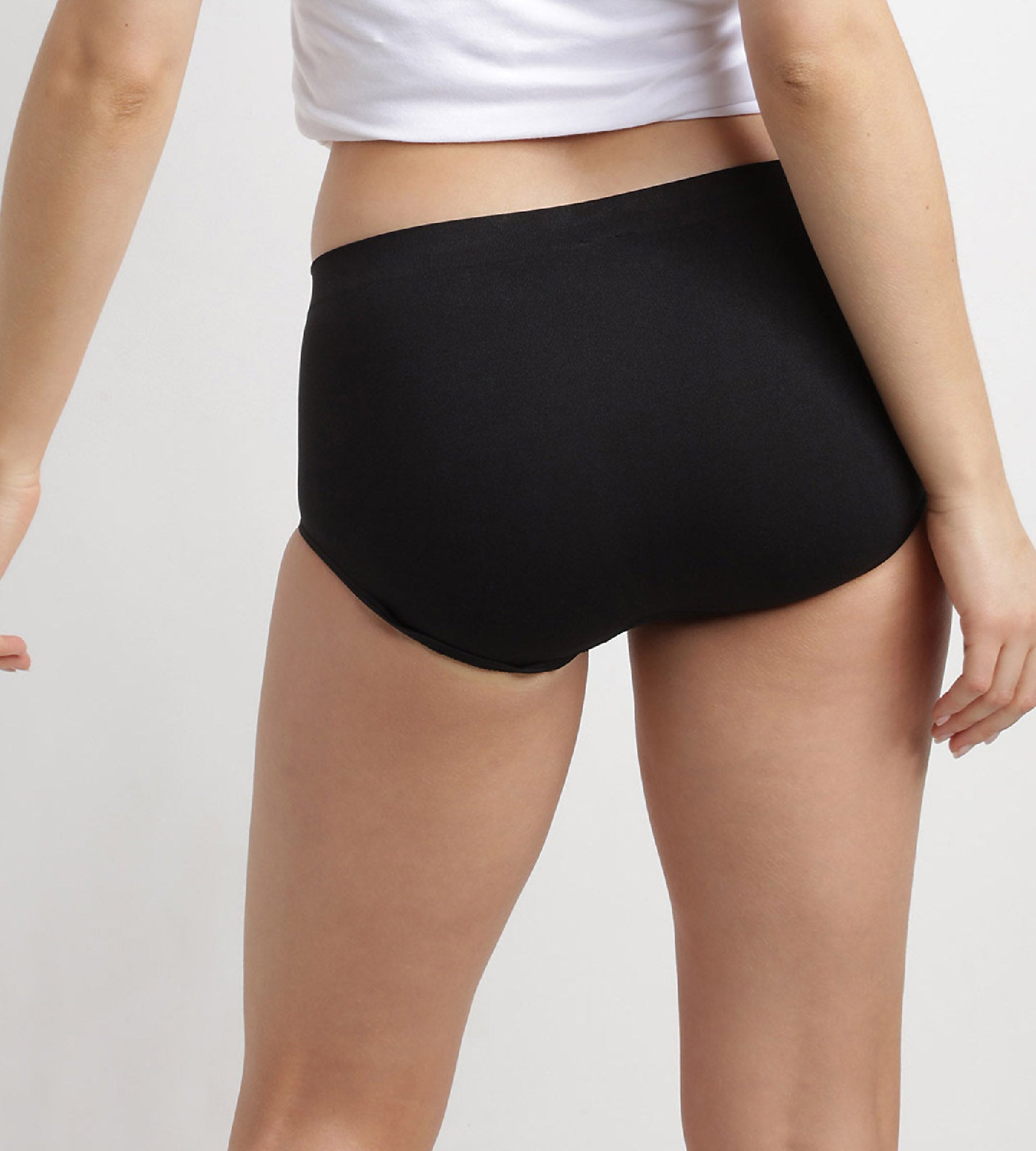 Women's 2-Pack Black & White Cotton Underwear Briefs - Soft Breathable Panties for Everyday Comfort | Casual Wear, Sleepwear, Lounge Outfits