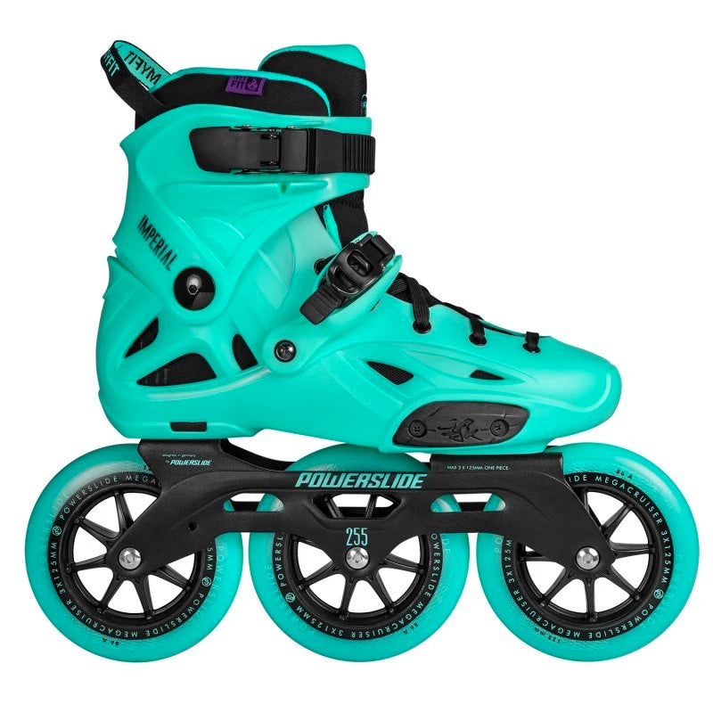 Powerslide Imperial 125 Jade Inline Skates for Adults - High-Performance Rollerblades for Fitness & Urban Skating - Perfect for Outdoor Exercise & City Commuting