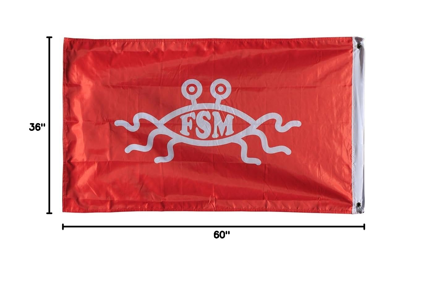 Large Flying Spaghetti Monster Flag - Funny Novelty Decor for Home, Office & Parties | Perfect for Halloween, Cosplay & Geek Culture Events