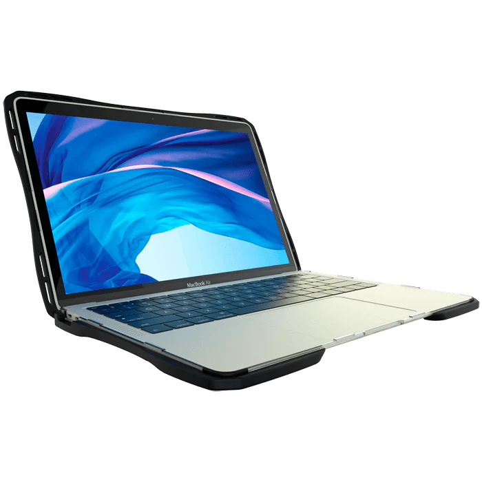 Durable UZBL Hard Shell Protective Case for MacBook Air - Shockproof & Scratch-Resistant Laptop Cover for Travel, Work & School