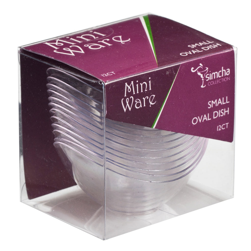 Mini Clear Small Oval Dish - Perfect for Serving Appetizers, Candies, or Jewelry Storage - Elegant and Practical Home Decor