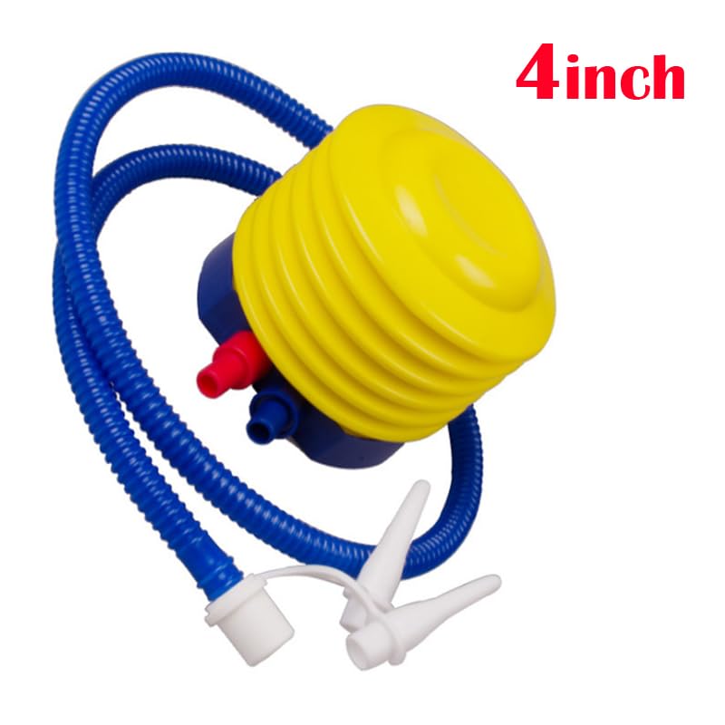 **Yoga Ball Pump - Manual Hand & Foot Air Inflator with Plug Pin Stopper - Exercise Ball, Fitness Ball, Swimming Ring & Pool Float Inflator - Perfect for Gym, Home Workouts, Yoga, and Outdoor Activities**