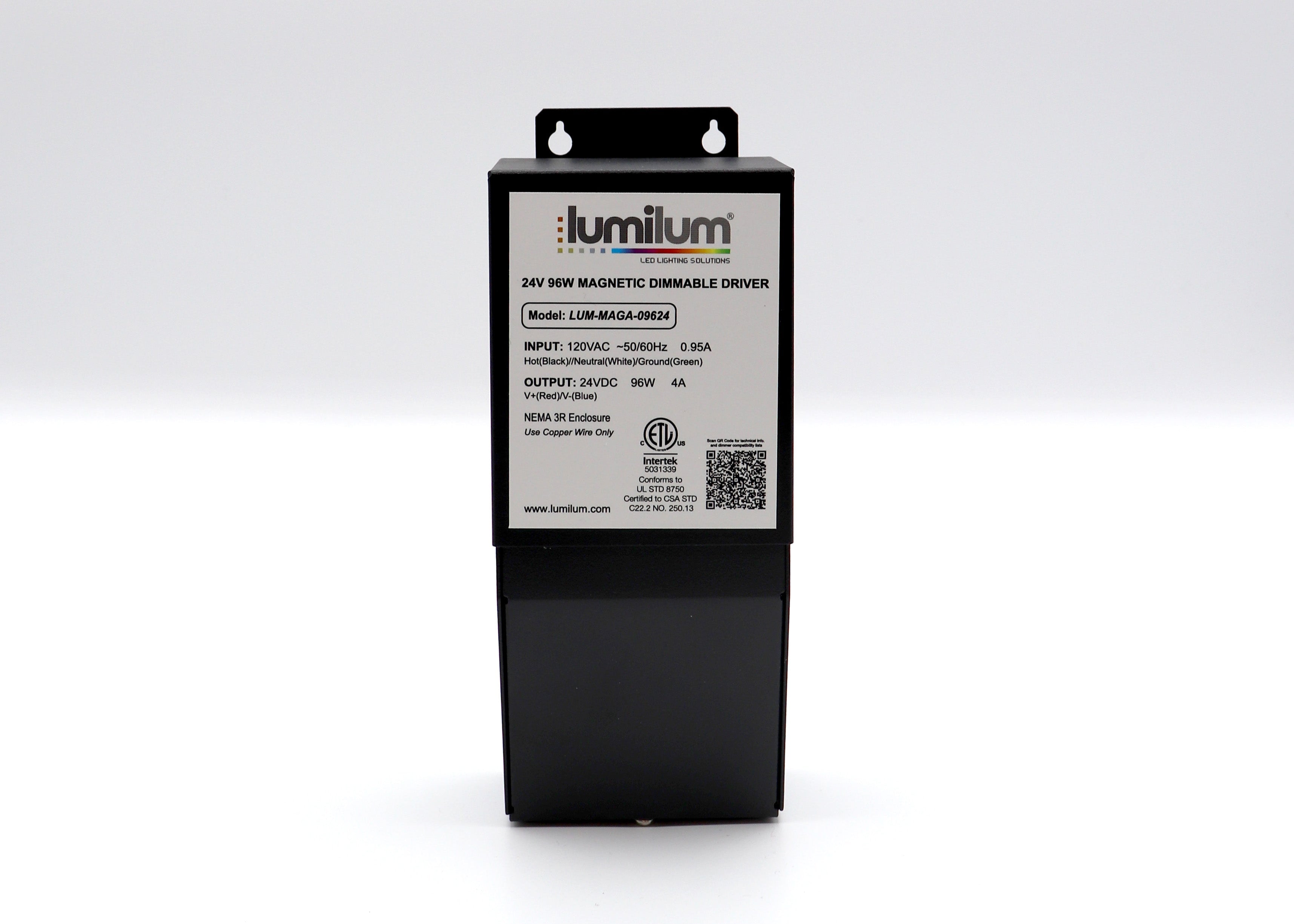 24V LED Magnetic Driver 40W 60W 96W 150W 200W 300W - Waterproof Power Supply for LED Strip Lights, Signage & Cabinet Lighting