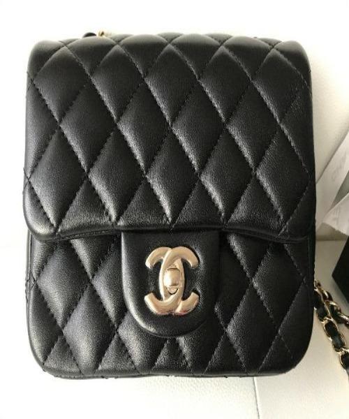 Chanel Mini Flap Bag Black - Luxury Quilted Leather Crossbody Purse for Women | Perfect for Evening Parties, Date Nights & Special Occasions