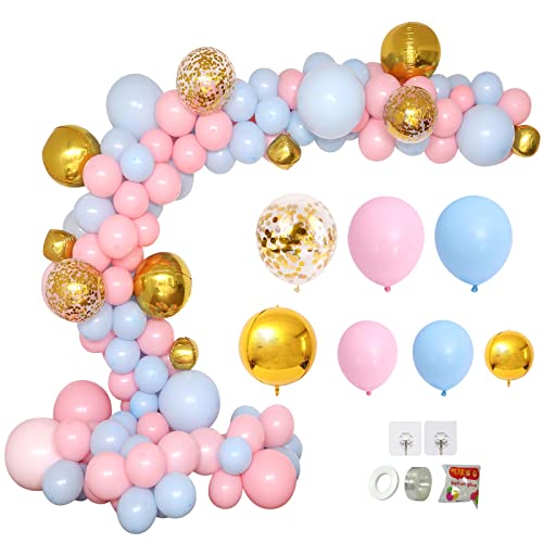 Pink Blue Gold