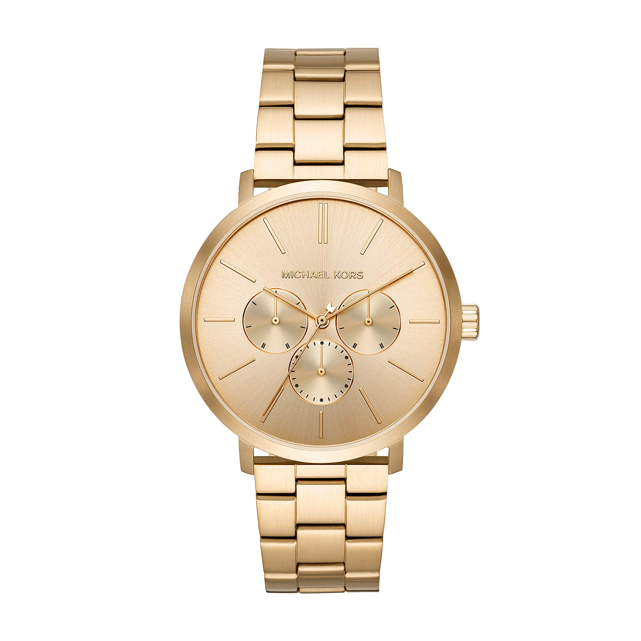 Michael Kors Men's Blake Quartz Watch - Stainless Steel, Water Resistant, Luxury Dress Watch for Business & Formal Occasions