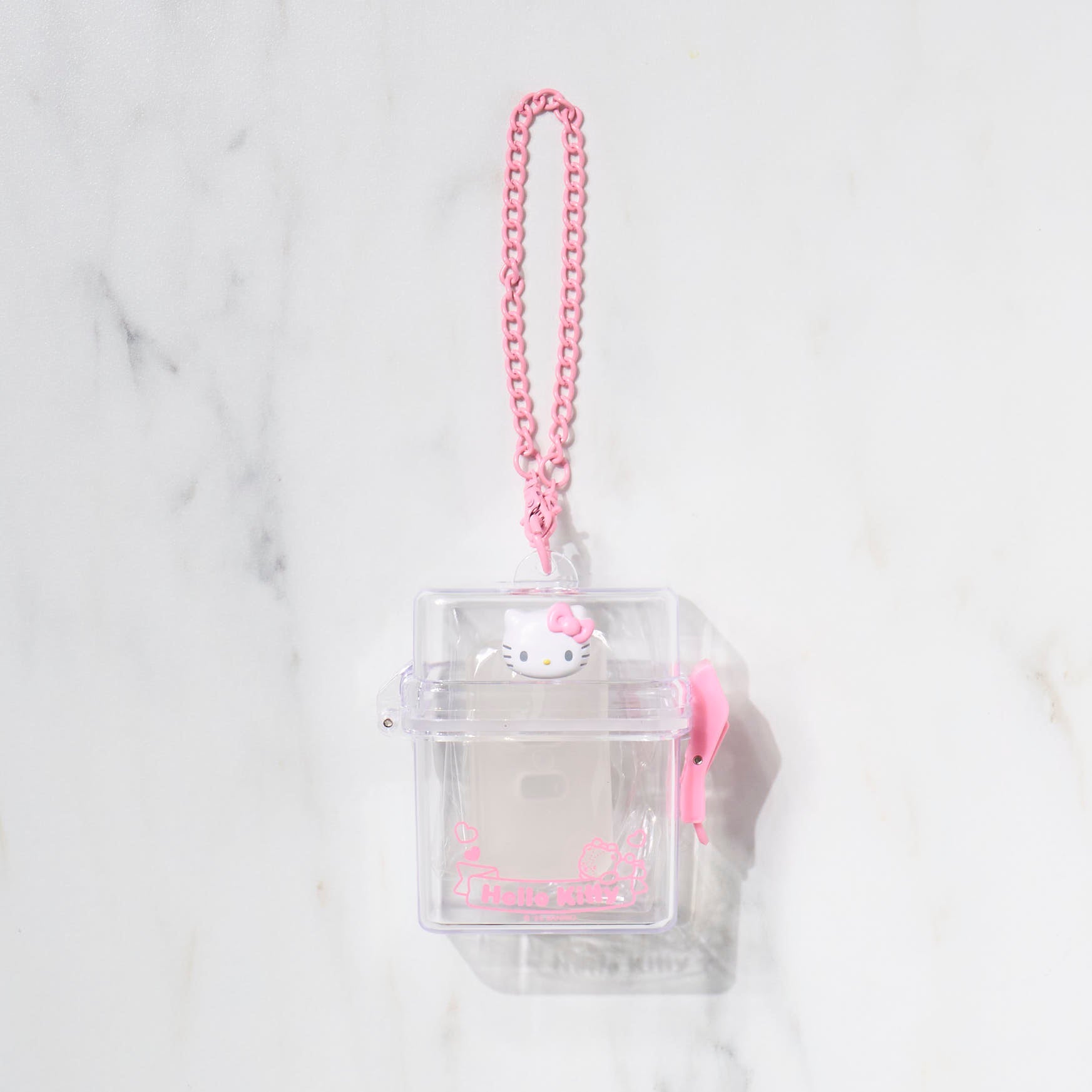 Sanrio Hello Kitty Clear Phone Case with Detachable Chain - Cute Protective Cover for iPhone & Samsung - Perfect for School, Work & Travel
