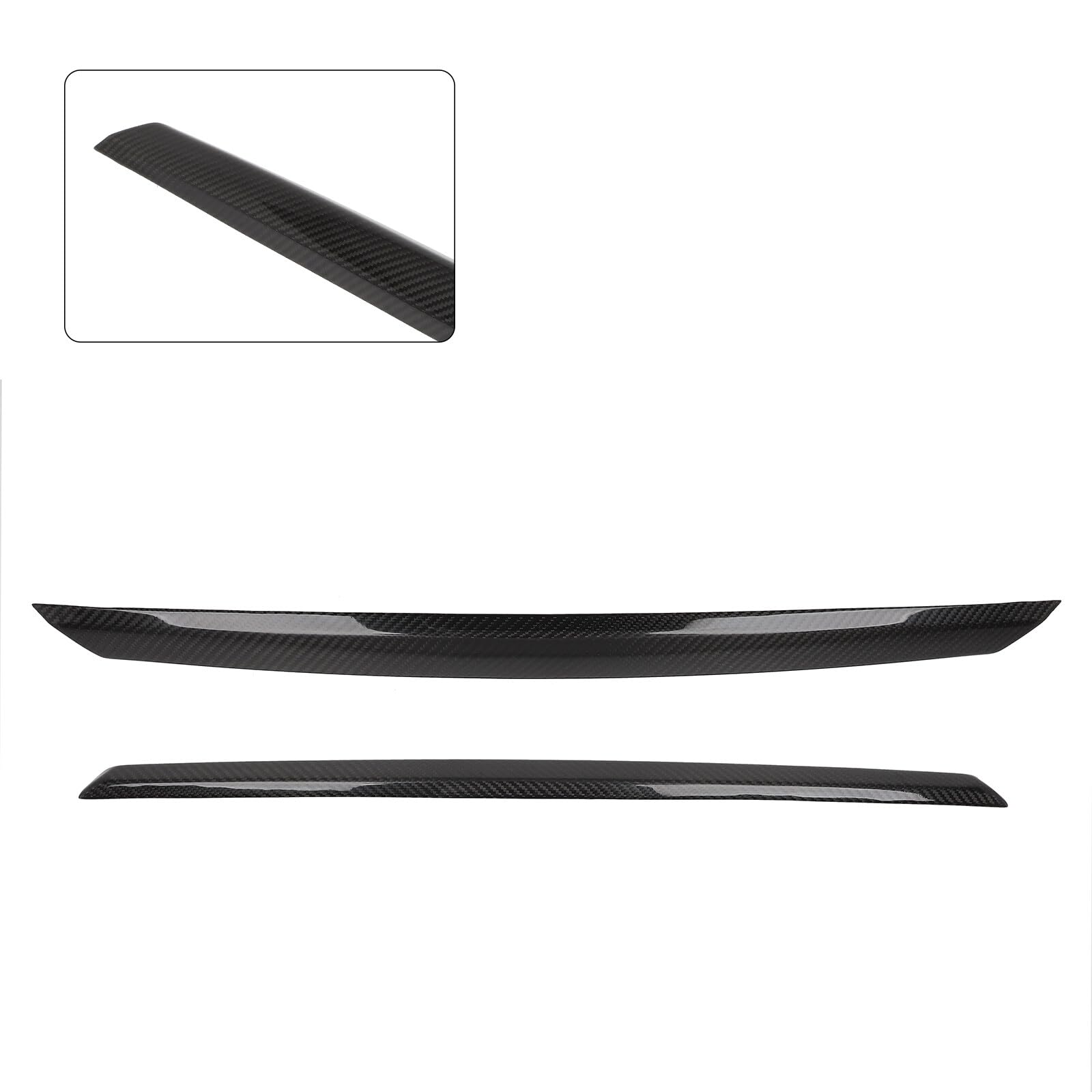 SCITOO Glossy Black Rear Trunk Plate Trim Cover Overlay for 2014-2017 Infiniti Q50 - Carbon Fiber Style Trunk Emblem - Upgrade Your Car's Rear Appearance for a Sleek Look