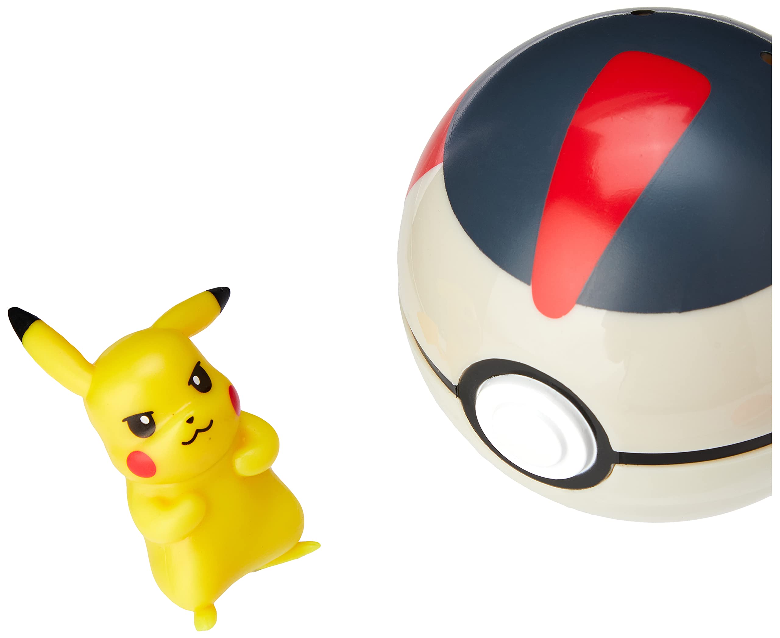 Pokémon Clip 'N' Go Poké Ball Belt Set with Pikachu, Poké Ball & Timer Ball - Perfect for Cosplay, Halloween Costumes & Pokémon Collectors