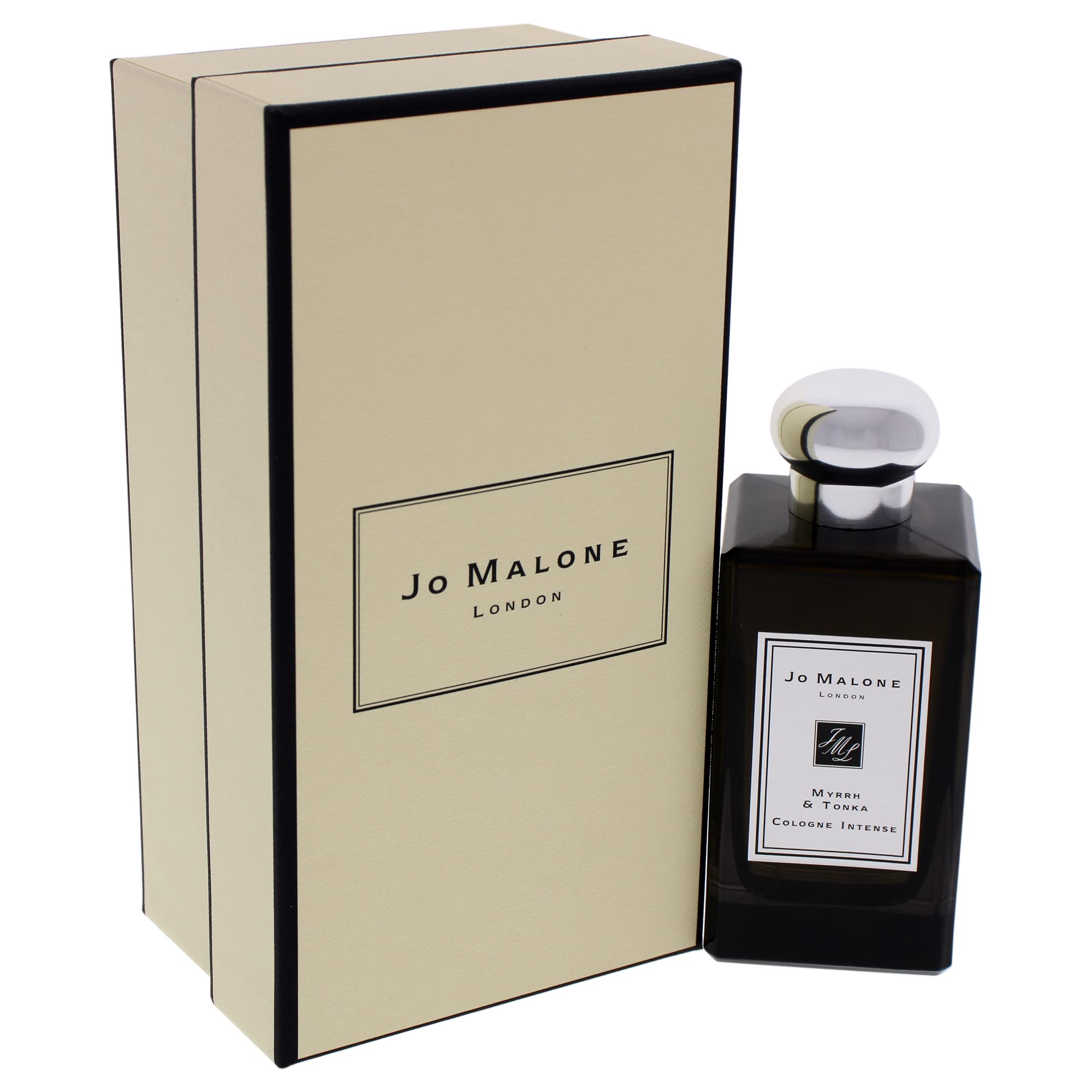 Jo Malone Myrrh & Tonka Cologne Intense Spray 100ml/3.4oz - Luxury Unisex Perfume, Woody Spicy Scent, Long-Lasting Fragrance (Original Without Box) | Perfect for Date Nights, Special Occasions & Gift Giving