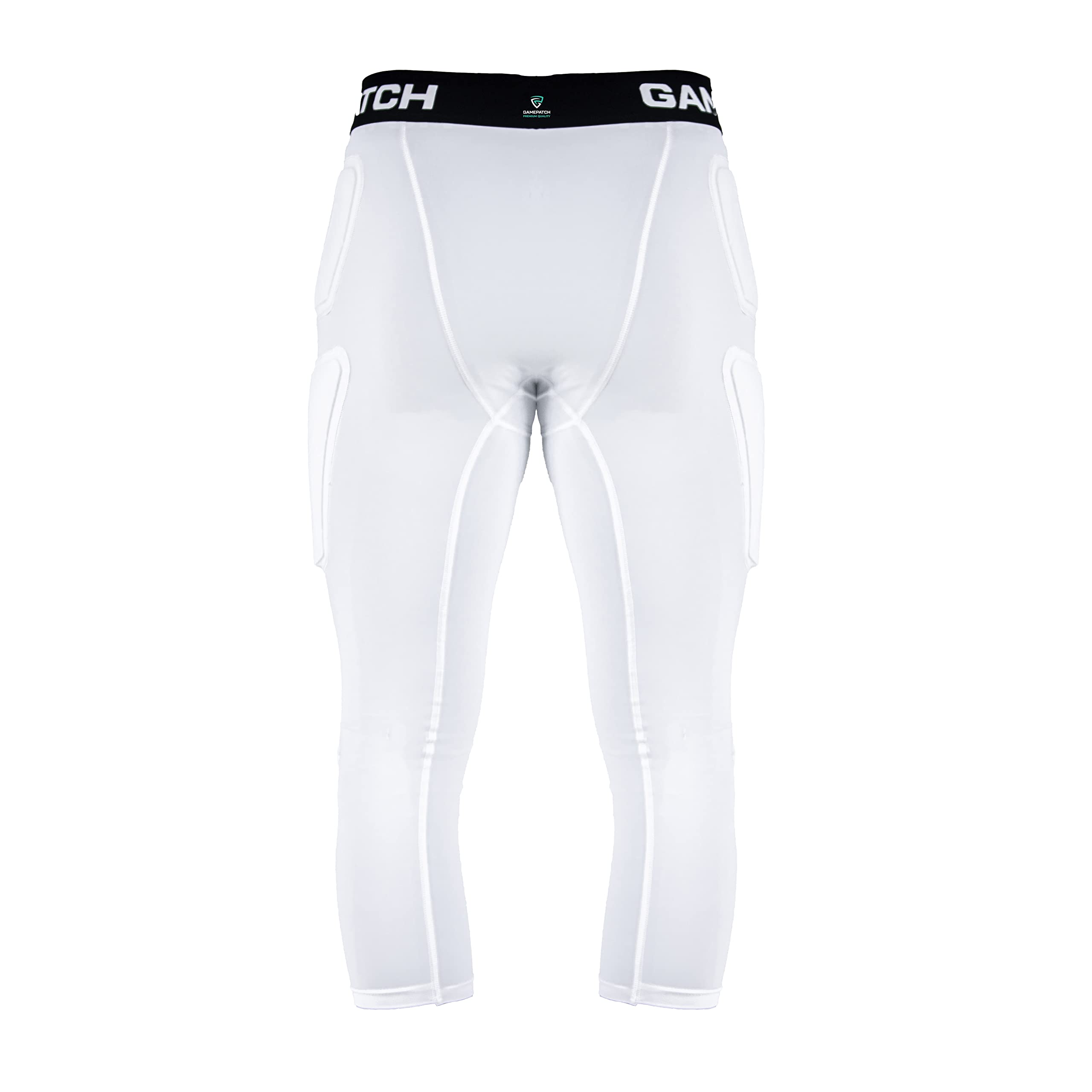 3/4 Compression Tights with Knee & Hip Support - Shock Absorbing Technology for Men, Women & Kids - Perfect for Running, Yoga & Sports Recovery