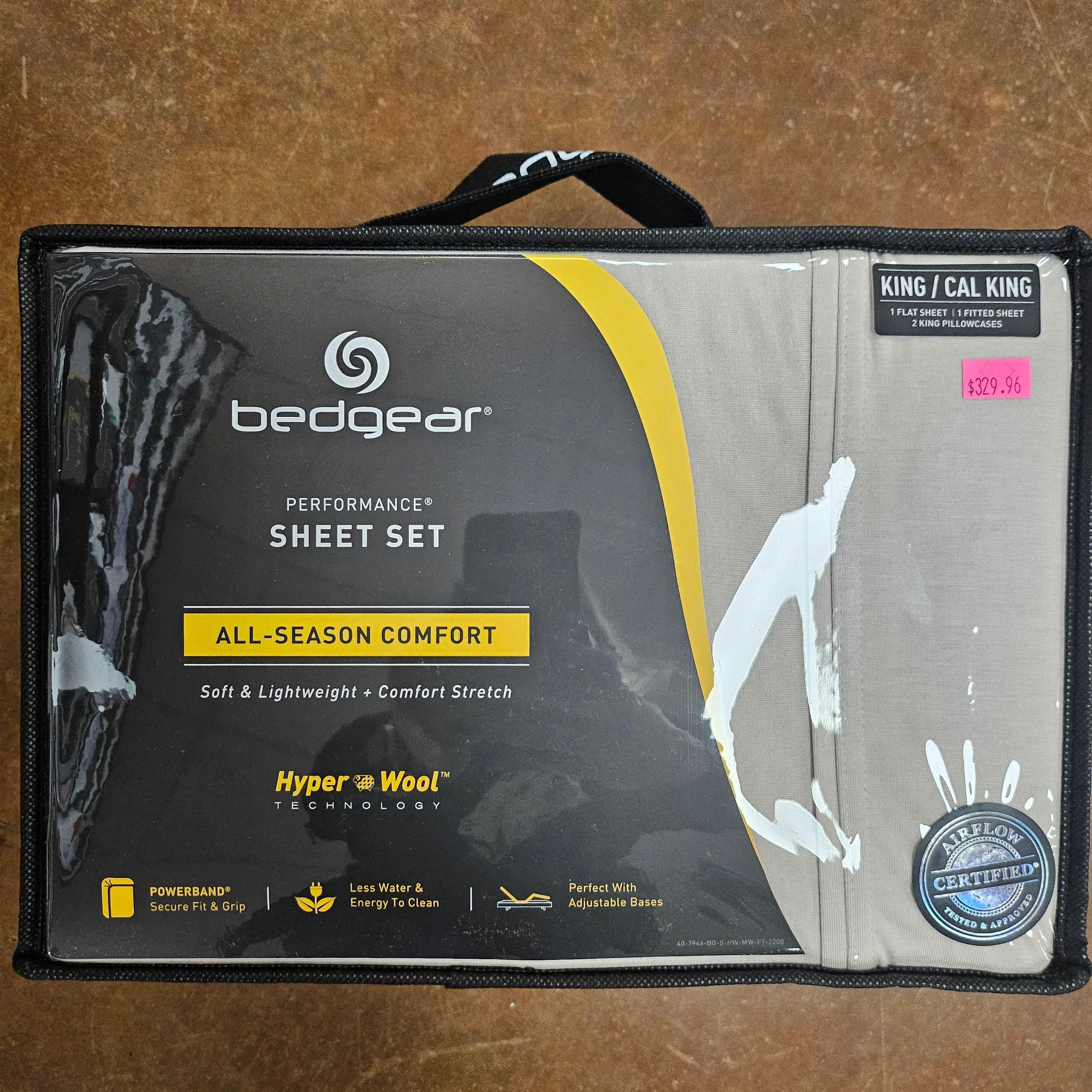 Premium Hyper Wool King Size Sheet Set - Medium Beige - Ultra Soft & Breathable Bedding for All Seasons - Perfect for Cozy Winter Nights & Cool Summer Sleep
