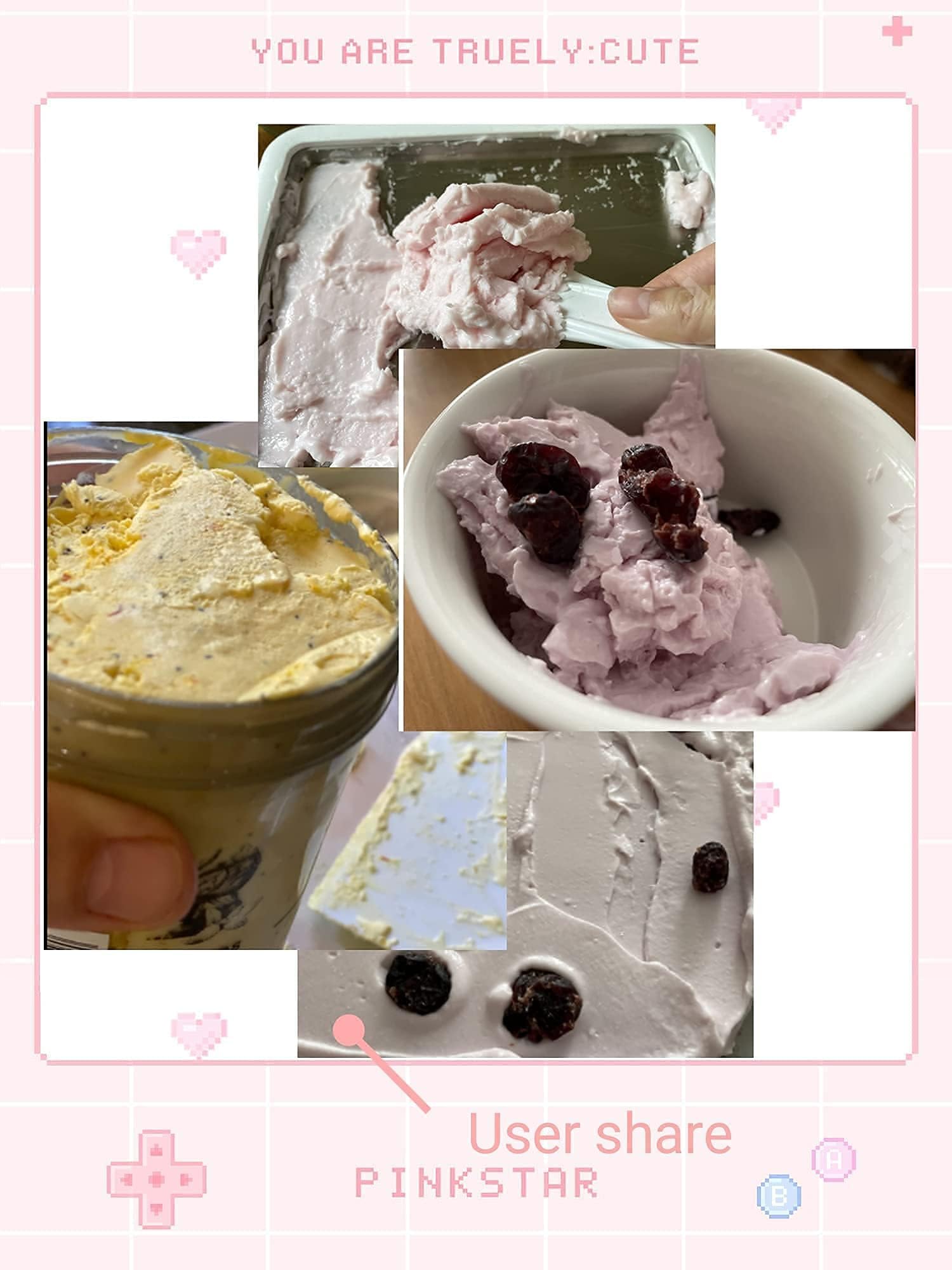 Duomid Rolled Ice Cream Maker Machine for Kids - Frozen Yogurt & Gelato Maker with 2 Shovels, DIY Parent-Child Interactive Gift for Homemade Sorbet, Dessert & Party Fun