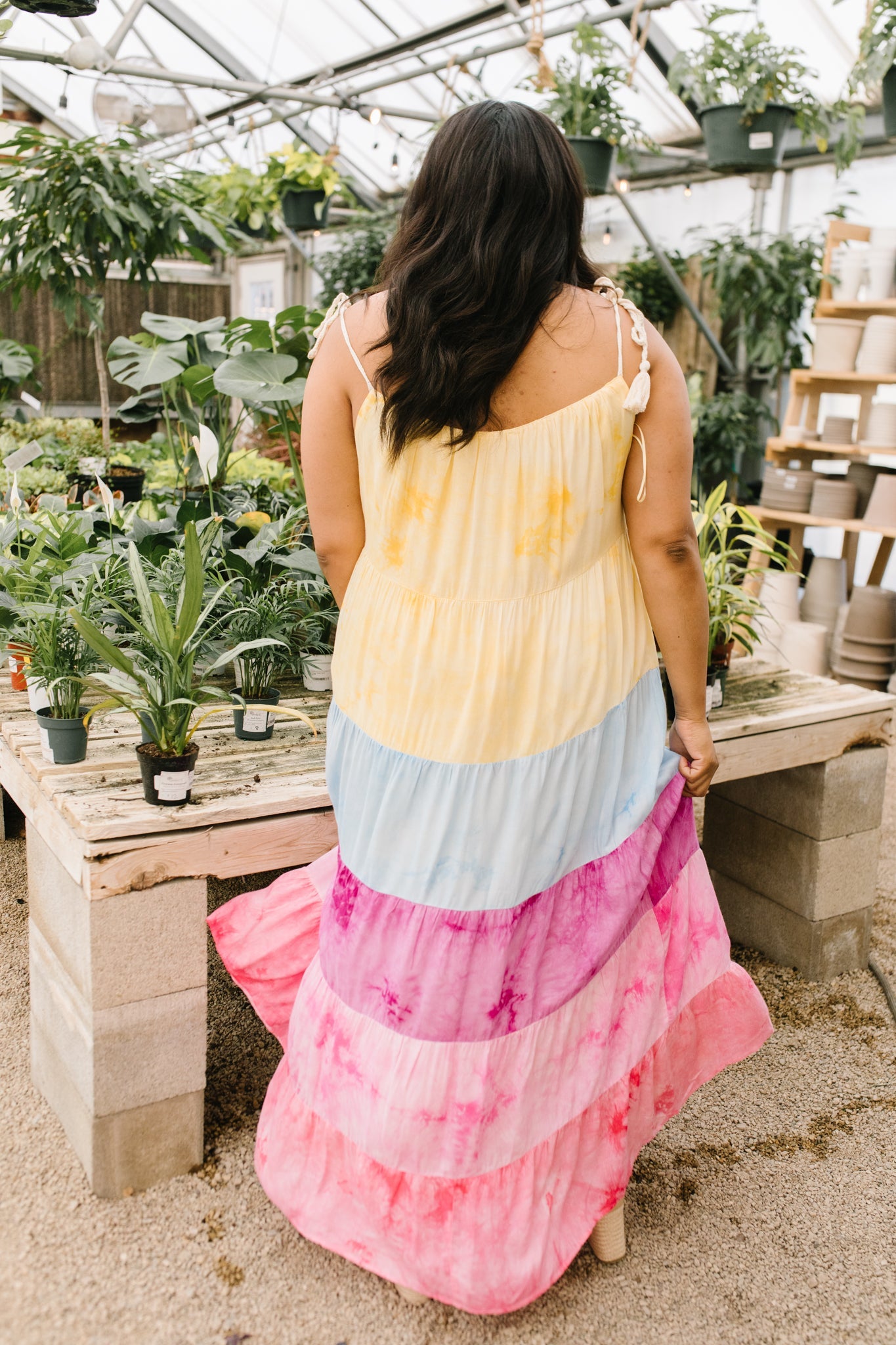 Caribbean Crush Dress - Flowy Summer Beach Dress for Women | Tropical Vacation Outfit, Boho Maxi Dress for Pool Party & Date Night