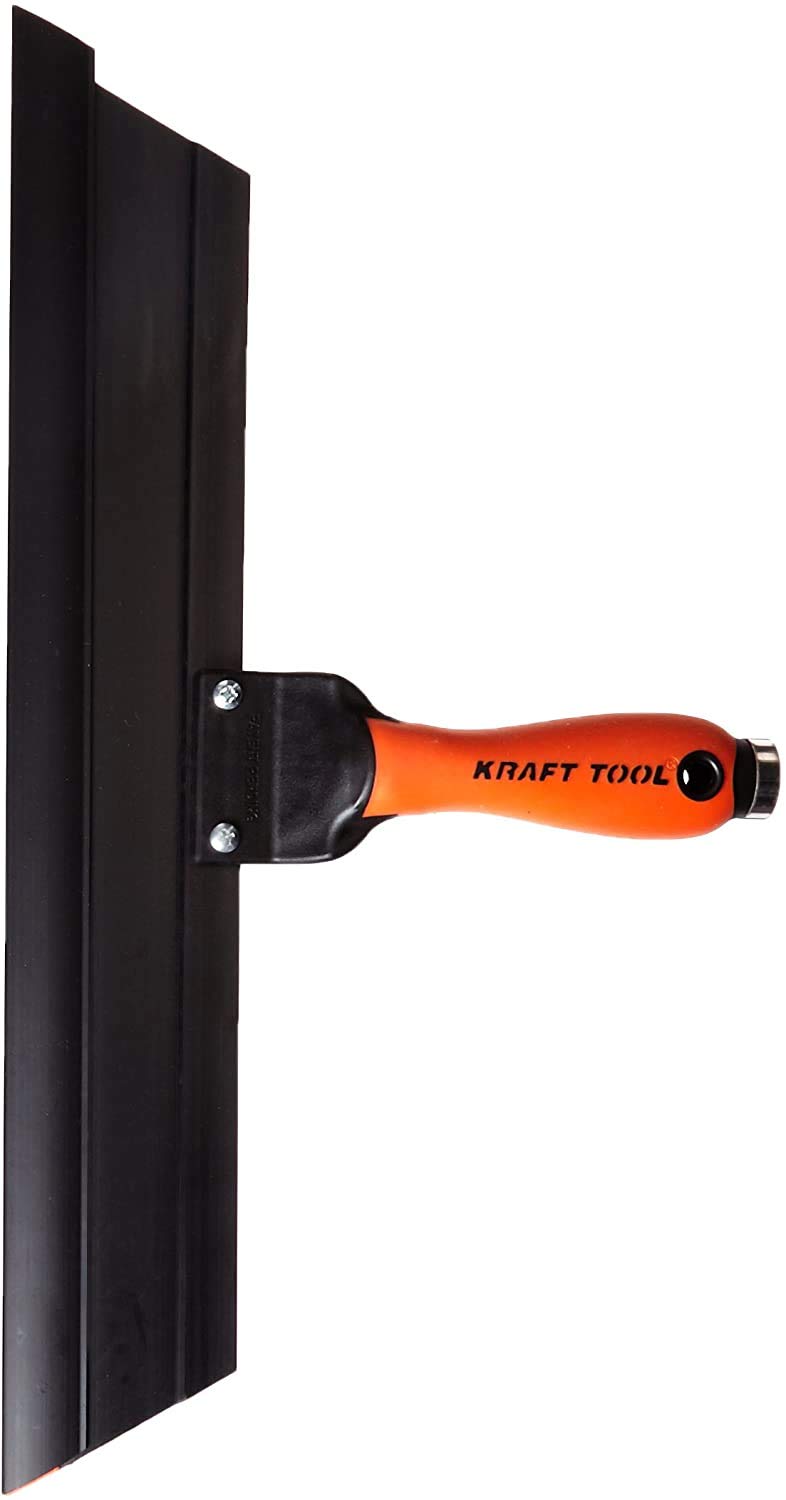Kraft Tool Co. GG244 18-Inch Squeegee Trowel for Window Cleaning, Tile Grouting & Epoxy Application - Heavy Duty Rubber Blade with Ergonomic Handle (Pack of 4) - Perfect for DIY Projects, Professional Contractors & Home Renovations