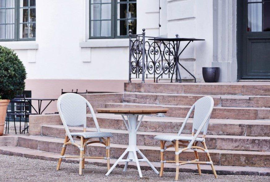 Stylish Bistro Side Chair - Multiple Color Options for Kitchen, Dining Room & Outdoor Patio Use