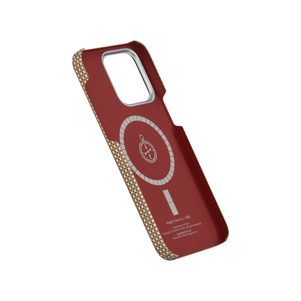PITAKA x AWA MagEZ Case 5 for iPhone 15 Pro & Pro Max - Slim Protective Magnetic Phone Cover with Wireless Charging | Perfect for Work, Travel & Everyday Use