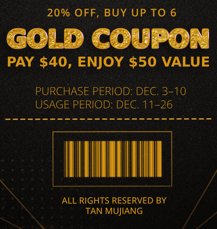 Exclusive Gold Christmas Coupons - Save Big on Holiday Gifts & Decorations | Perfect for Xmas Shopping & Festive Discounts