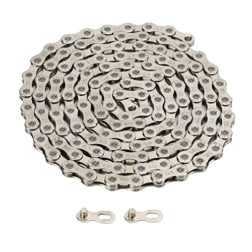 12-Speed High Rigidity Mountain Bike Chain - Carbon Steel Variable Speed Bicycle Chain with Sensitive Impact Resistance for Road & MTB | Perfect for Off-Road Cycling, Commuting & Performance Upgrades