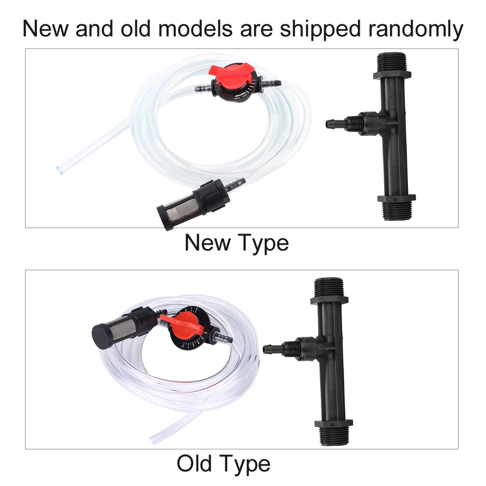 Plastic Garden Fertilizer Injector Kit - Venturi Irrigation System for Greenhouse & Garden Fertilization | Perfect for Hydroponics, Drip Irrigation & Soil Nutrient Delivery