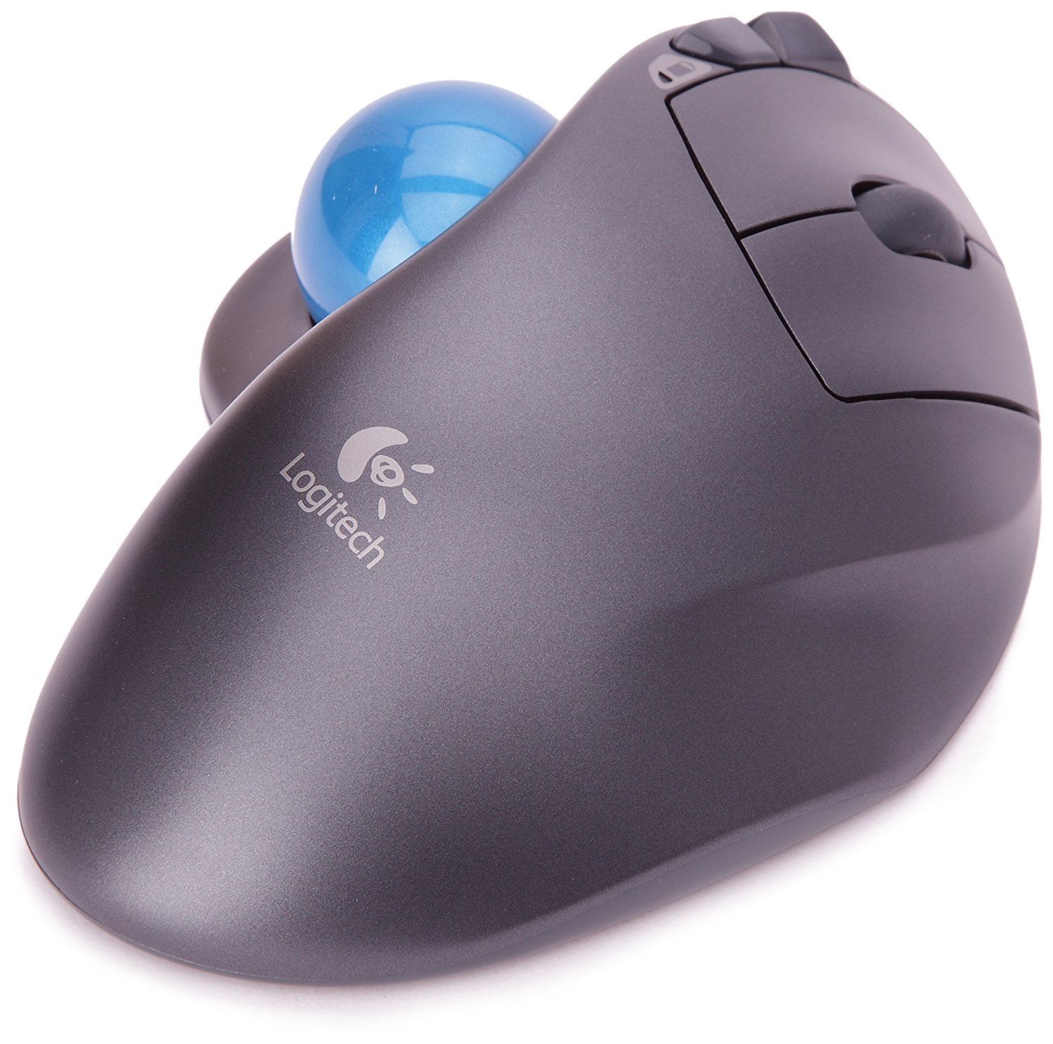 Logitech M570 Wireless Trackball Mouse - Ergonomic Design, Precision Control (Renewed) - Perfect for Office Work, Graphic Design & CAD Professionals
