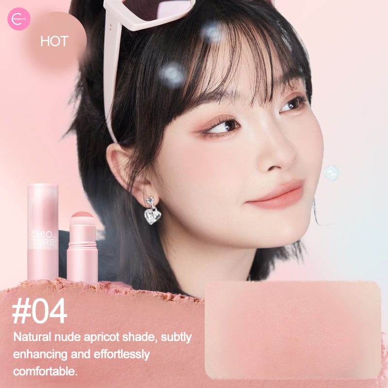 CHIOTURE Cream Blush Stick Set - 3 Colors, Long Lasting & Blendable Cheek Makeup for Natural Flush - Perfect for Everyday Wear, Date Night & Special Occasions