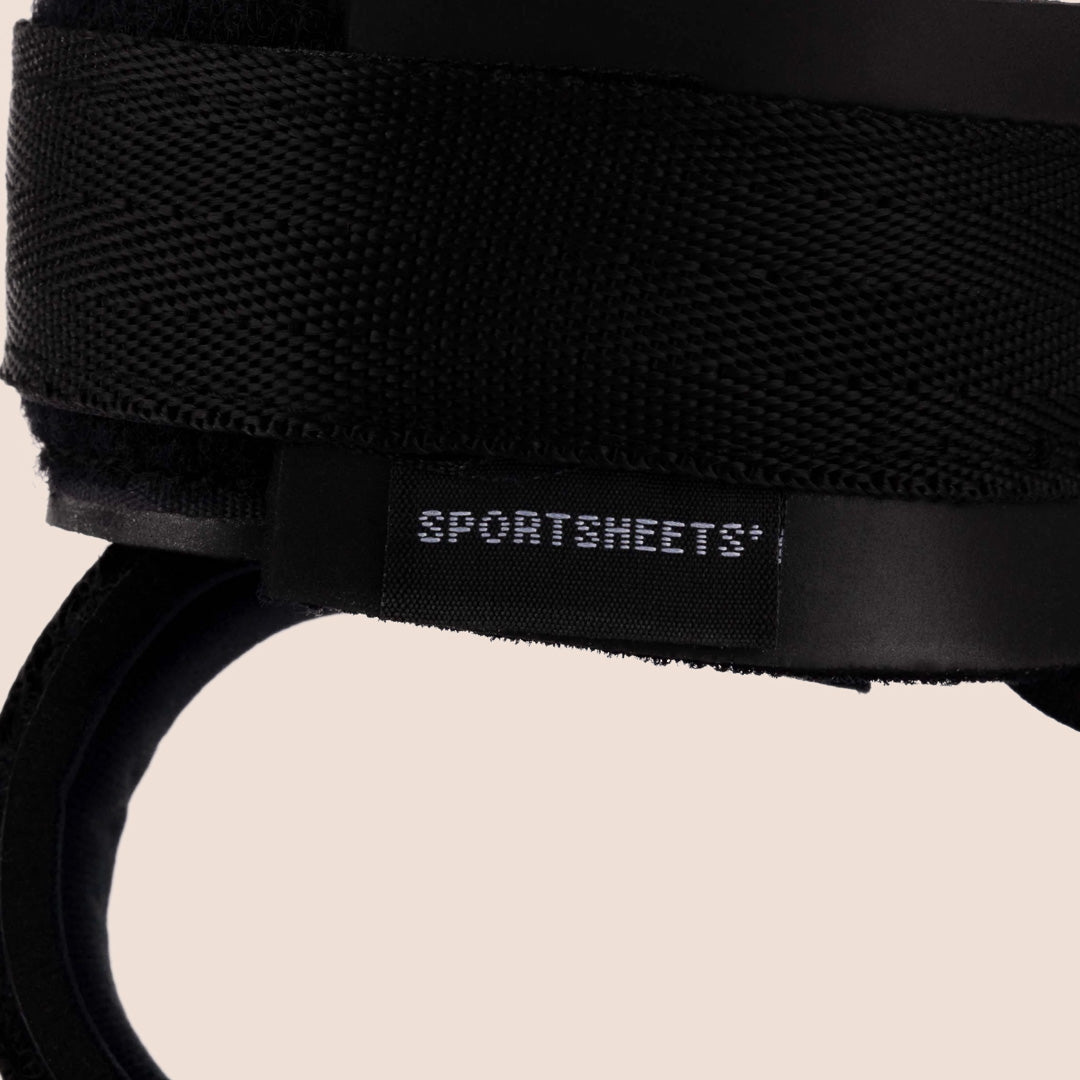 Sportsheets Neoprene Sports Cuffs - Adjustable Hook & Loop Closure for Secure Restraint | Perfect for Couples Play, BDSM, and Fitness Training