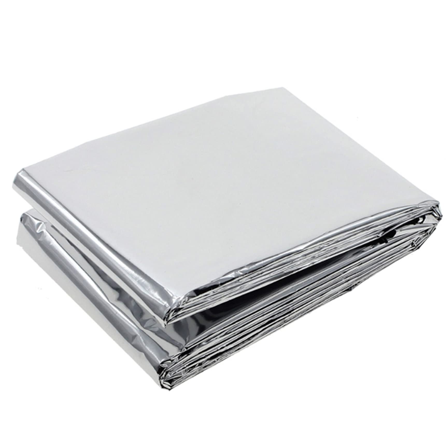 Emergency Mylar Thermal Blanket - Lightweight Survival Blanket for Outdoor Camping, Hiking & First Aid Kits - Reflective Heat Retention for Extreme Weather & Survival Situations