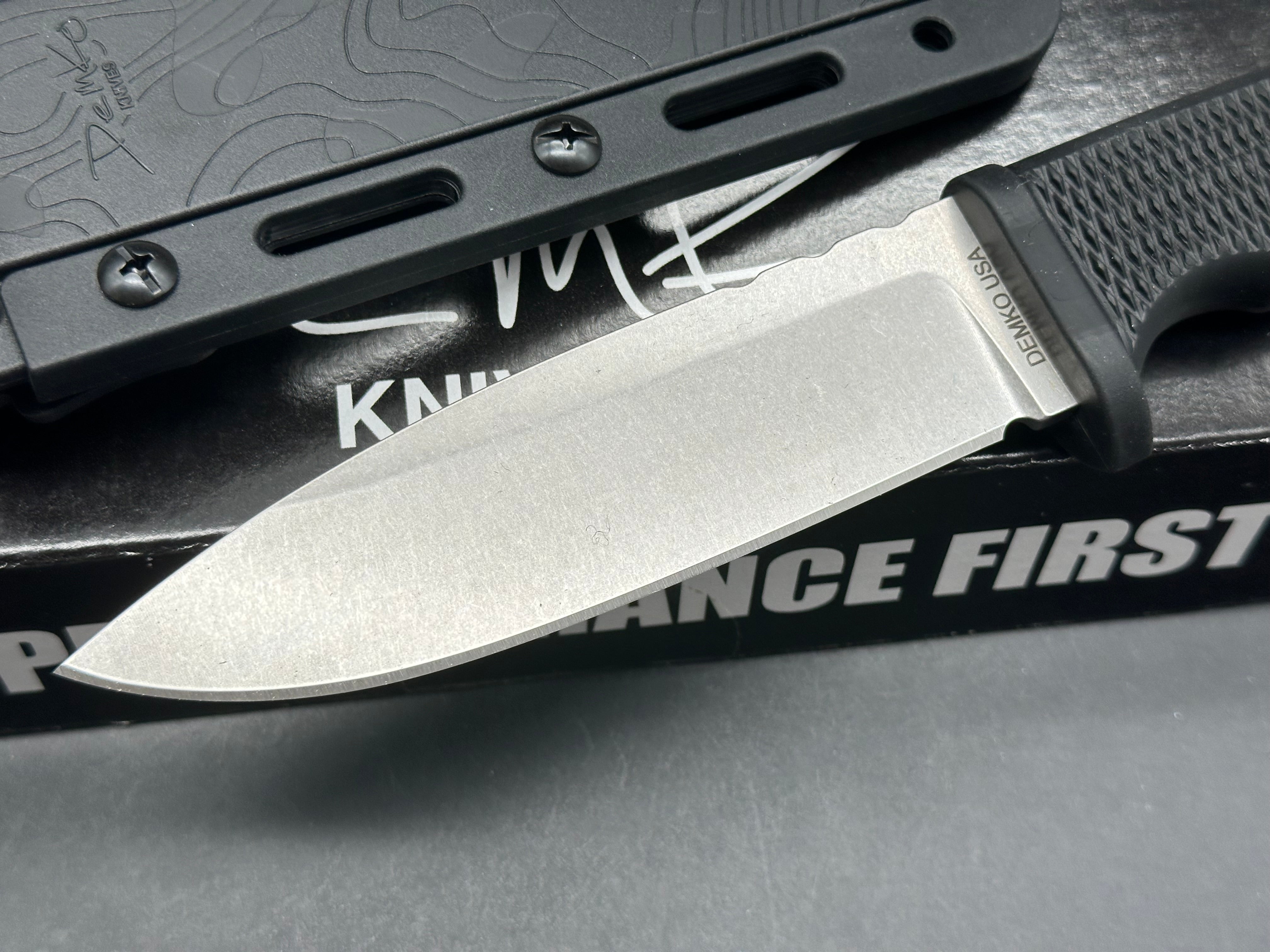 Demko FreeReign Magnacut Black Folding Pocket Knife - Premium EDC Tactical Knife for Outdoor, Camping, Hunting, and Survival Gear