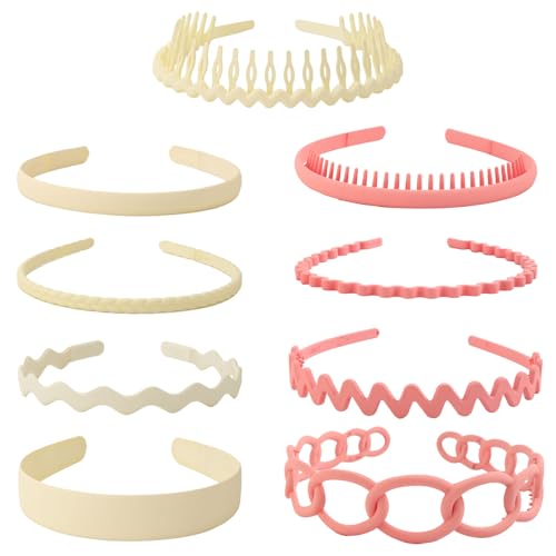 white and pink