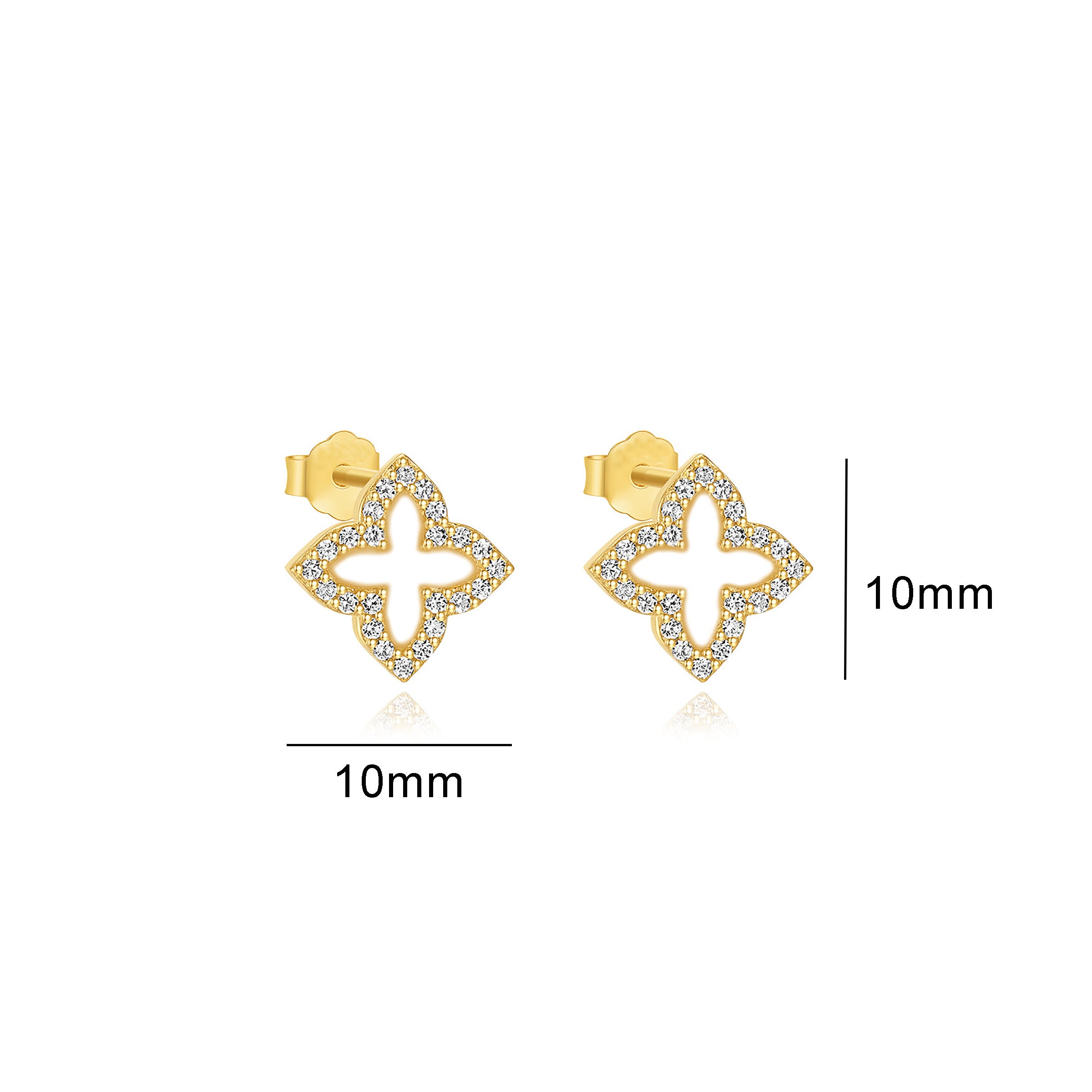 Sparkling Clover Breastmilk Earrings - Unique Keepsake Jewelry for Nursing Moms, Breastfeeding Gifts, Mother's Day Present - Perfect for Special Occasions & Cherished Memories