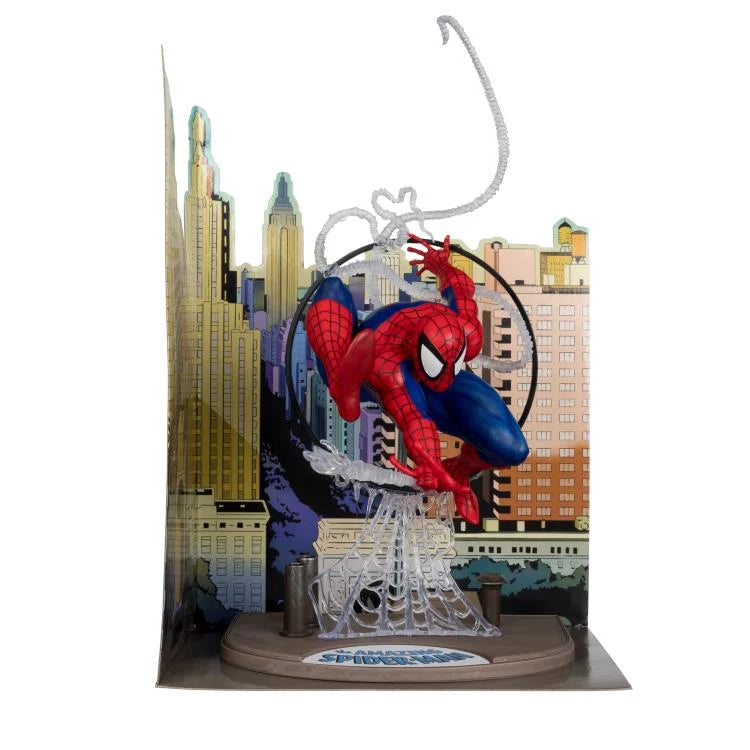 Marvel Comics The Amazing Spider-Man #301 1/6 Scale Action Figure - Collectible Superhero Toy for Display & Comic Book Fans