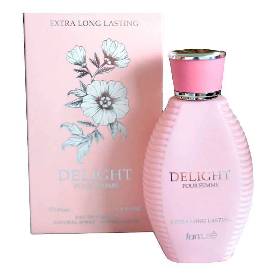 Delight Pour Femme Eau de Parfum - Long Lasting 3.4 oz Women's Perfume for Date Night & Special Occasions