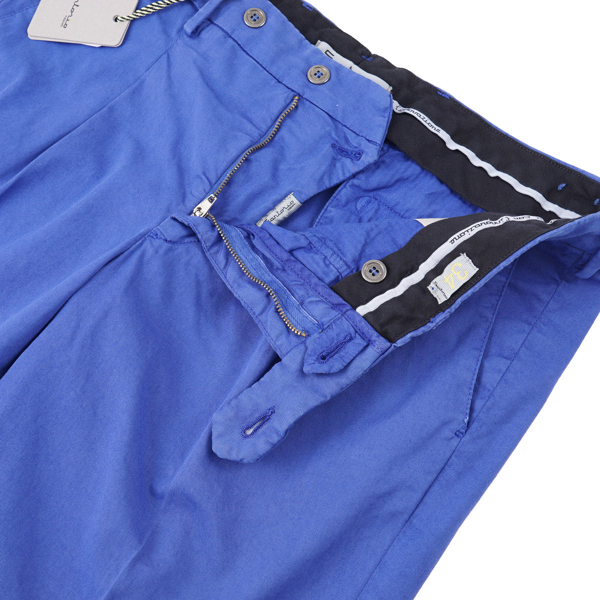 Sartorio Men's Cotton Twill Bermuda Shorts - Comfortable Casual Summer Shorts for Beach, Travel & Outdoor Activities