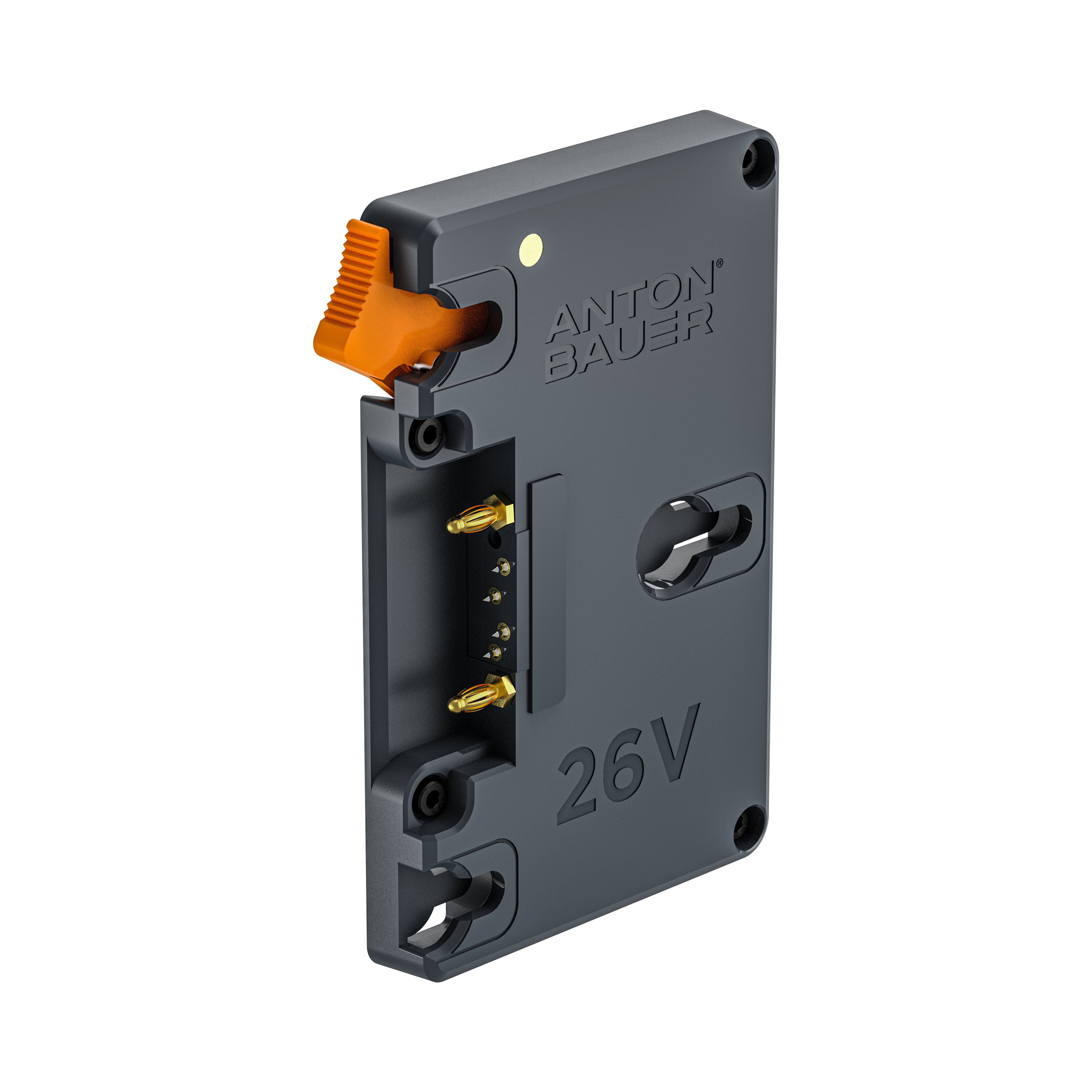 Blackmagic URSA Cine Gold Mount Plus Battery Plate - Professional Power Solution for Film & Video Production - Perfect for On-Location Shooting & Studio Work