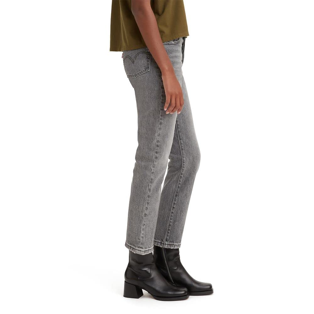 Levi's Women's Premium 501 Crop Jeans - High Waist Straight Leg Denim Pants for Casual Wear & Everyday Outfits