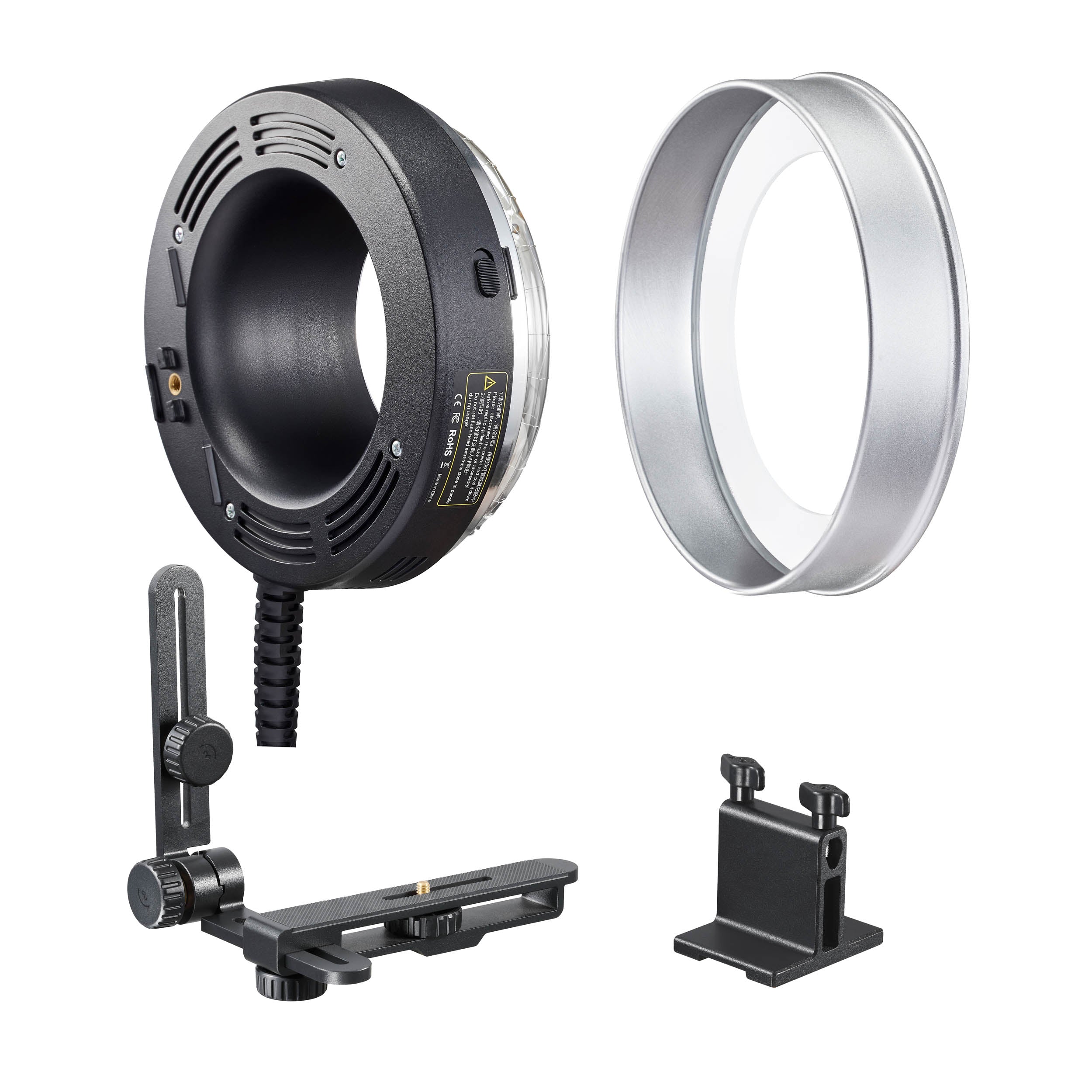 Godox R2400 Ring Flash Compatible with P2400 Pack & Head Flash System - Perfect for Portrait, Macro, and Fashion Photography