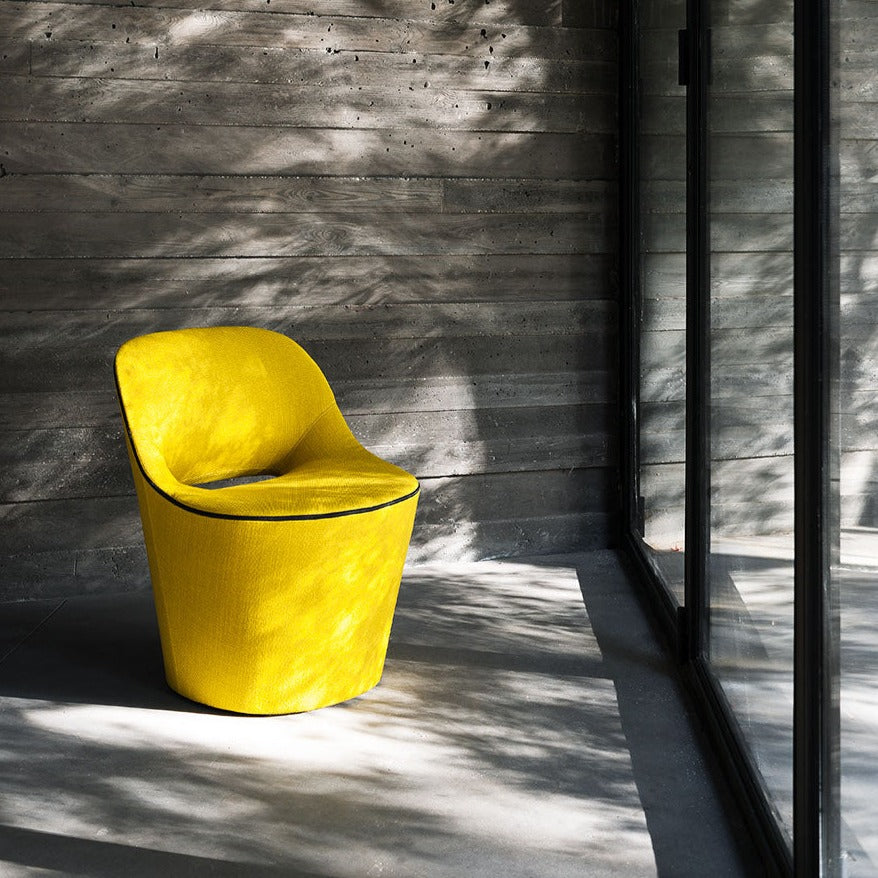 Tacchini Eddy Chair - Mid-Century Modern Lounge Chair for Living Room, Office & Lounge - Premium Italian Design for Home & Commercial Spaces