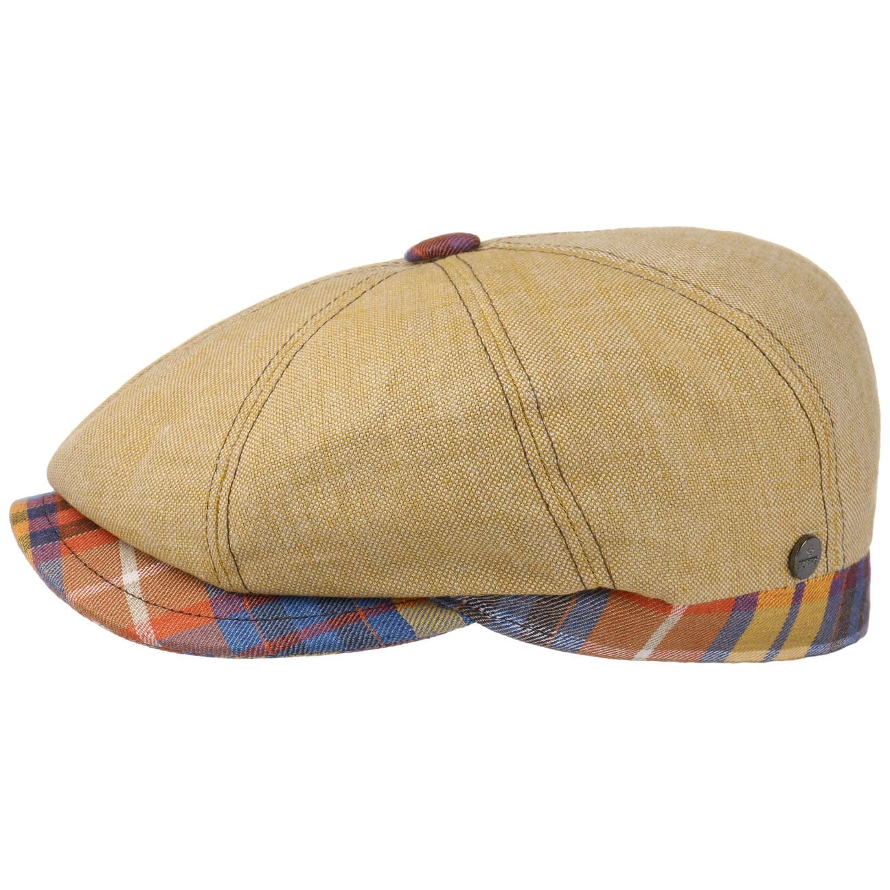 Lierys Men's Classic Linen Flat Cap - Vintage Style Summer Hat for Urban Fashion, Outdoor Activities & Casual Wear