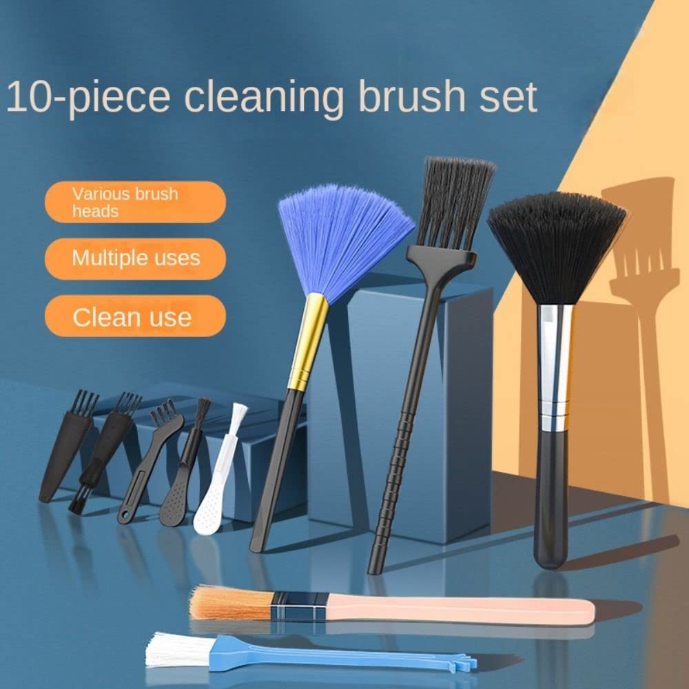 Gofidin 10pcs Keyboard Cleaning Brush Kit - Small Computer & Laptop Cleaning Tools for Dust Removal, Maintenance, and Deep Cleaning at Home or Office