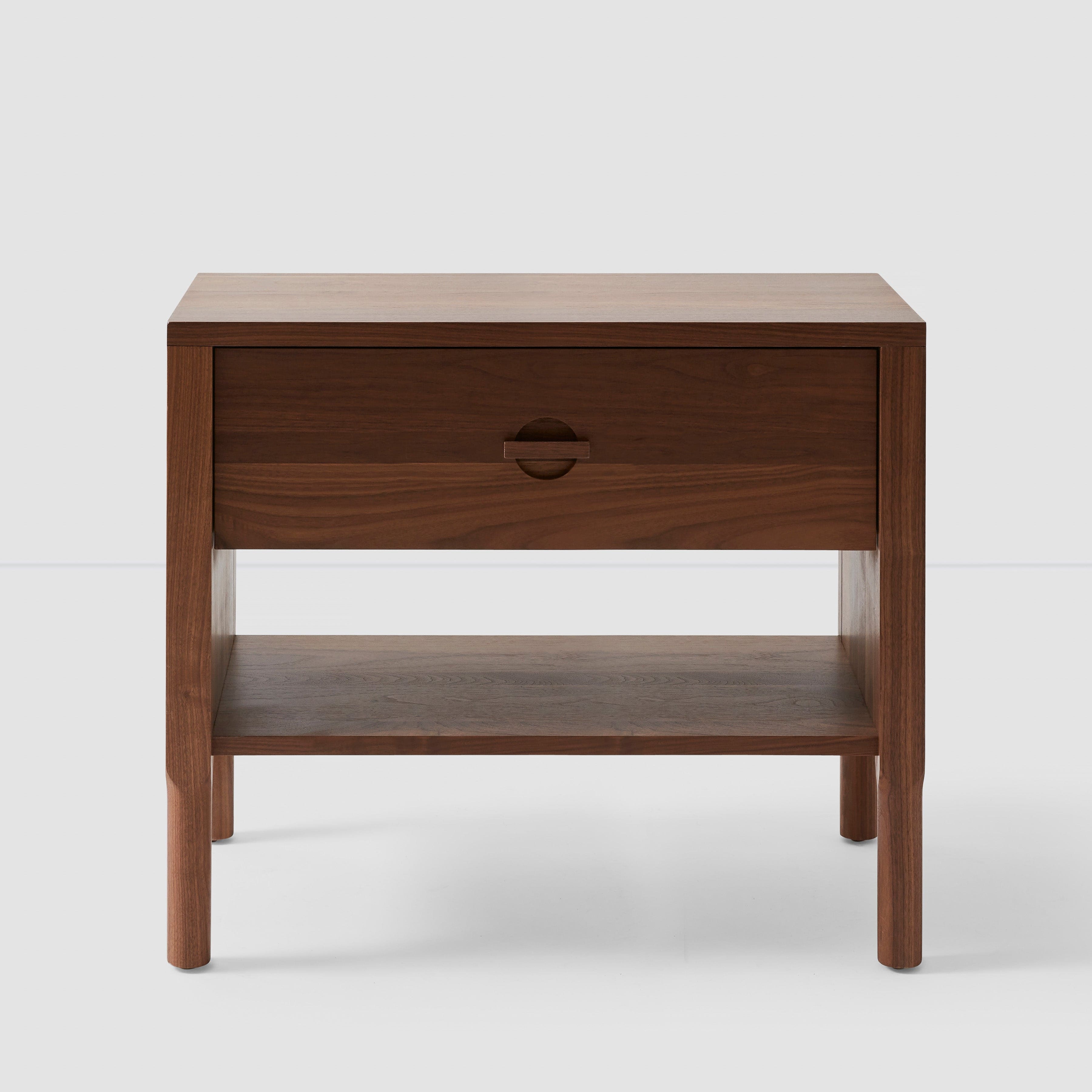 Stylish Avon Nightstand with Drawer - Modern Bedside Table for Bedroom, Living Room, or Office - Perfect for Storage and Decor