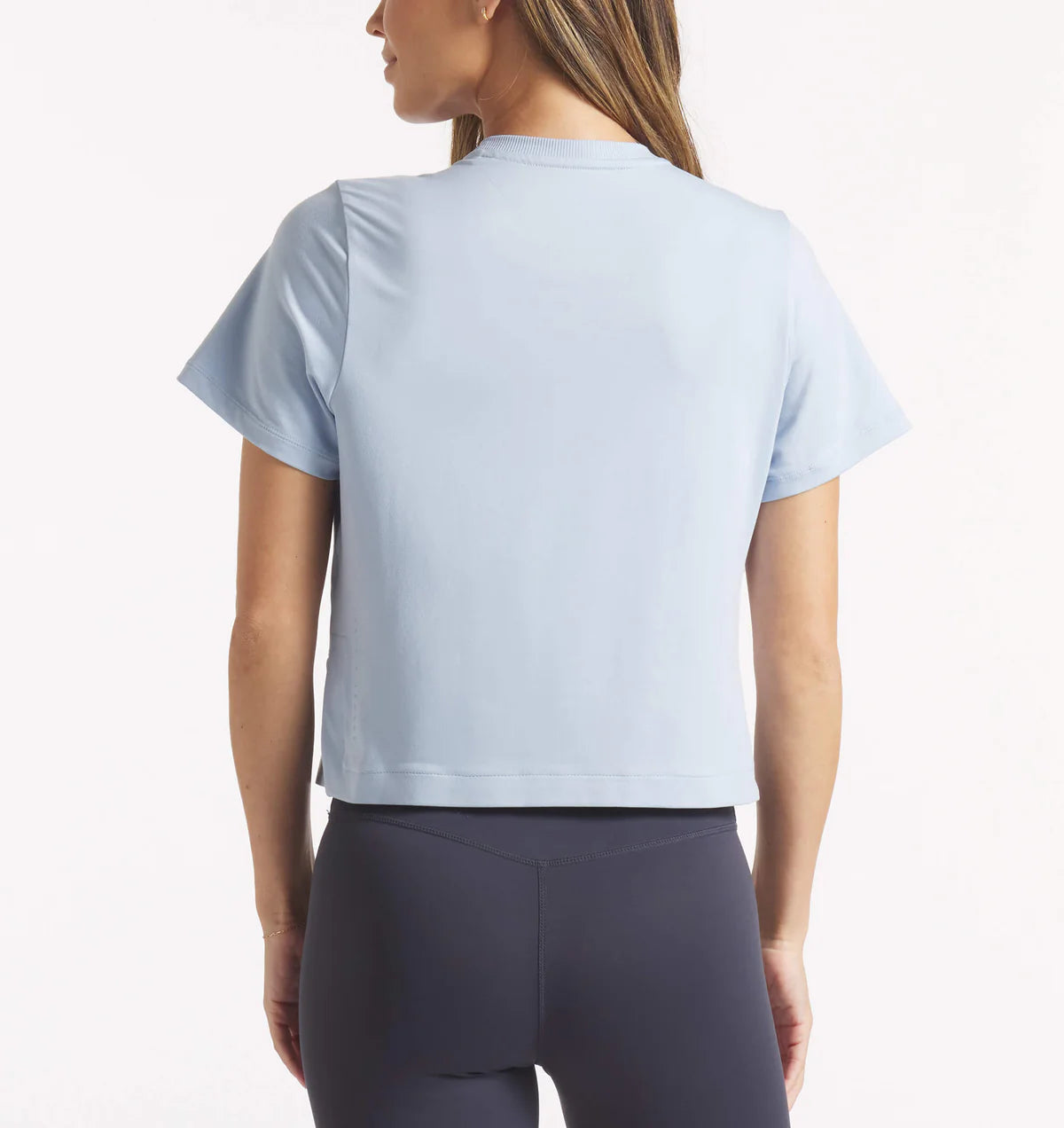 Women's Oversized Box Fit T-Shirt - Soft Cotton Crew Neck Tee in Sky Blue | Casual Wear, Street Style & Everyday Comfort