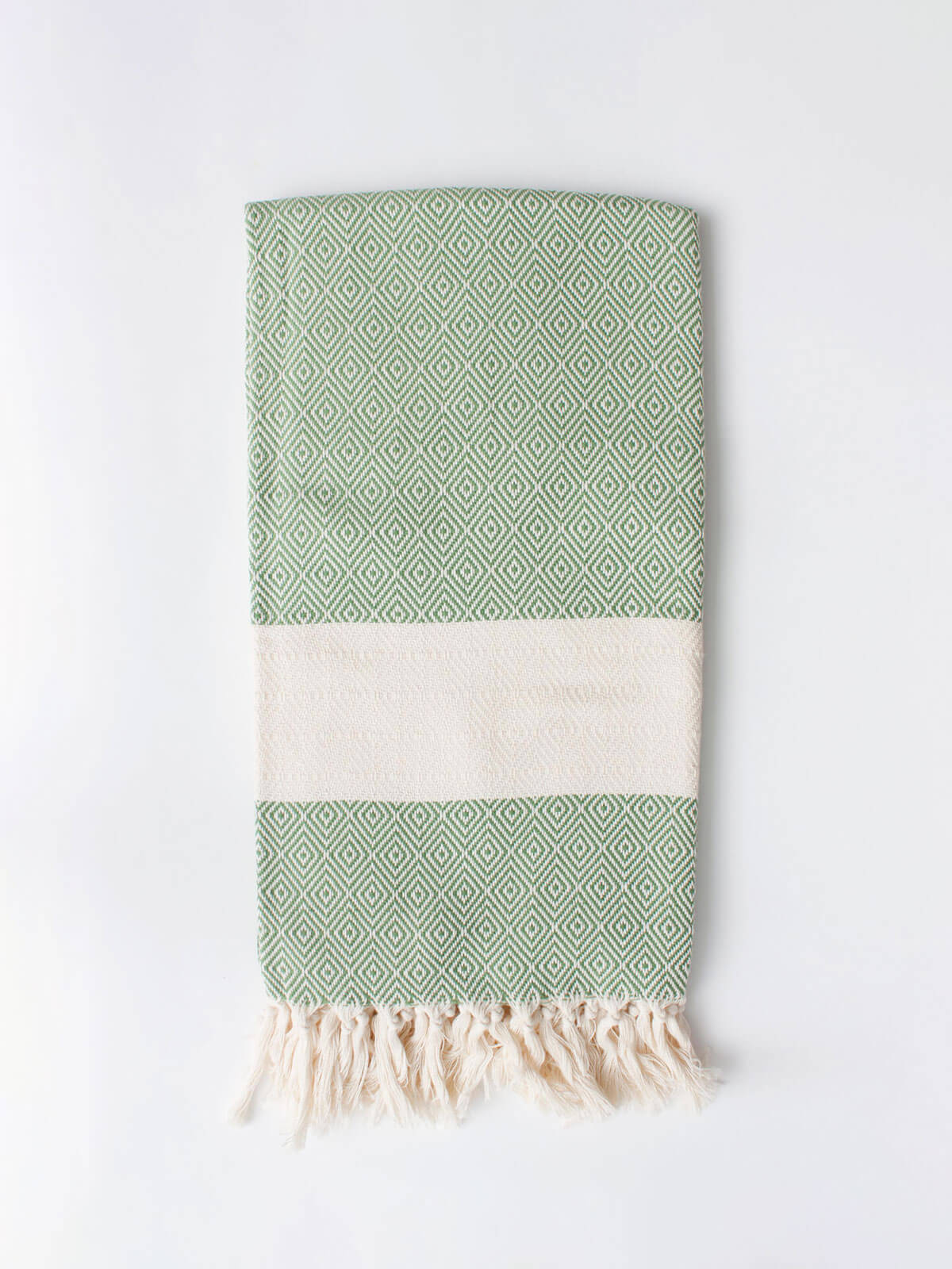 Premium Nordic Hammam Towel - Soft & Absorbent Olive Turkish Bath Towel for Spa, Yoga, Beach & Home Use
