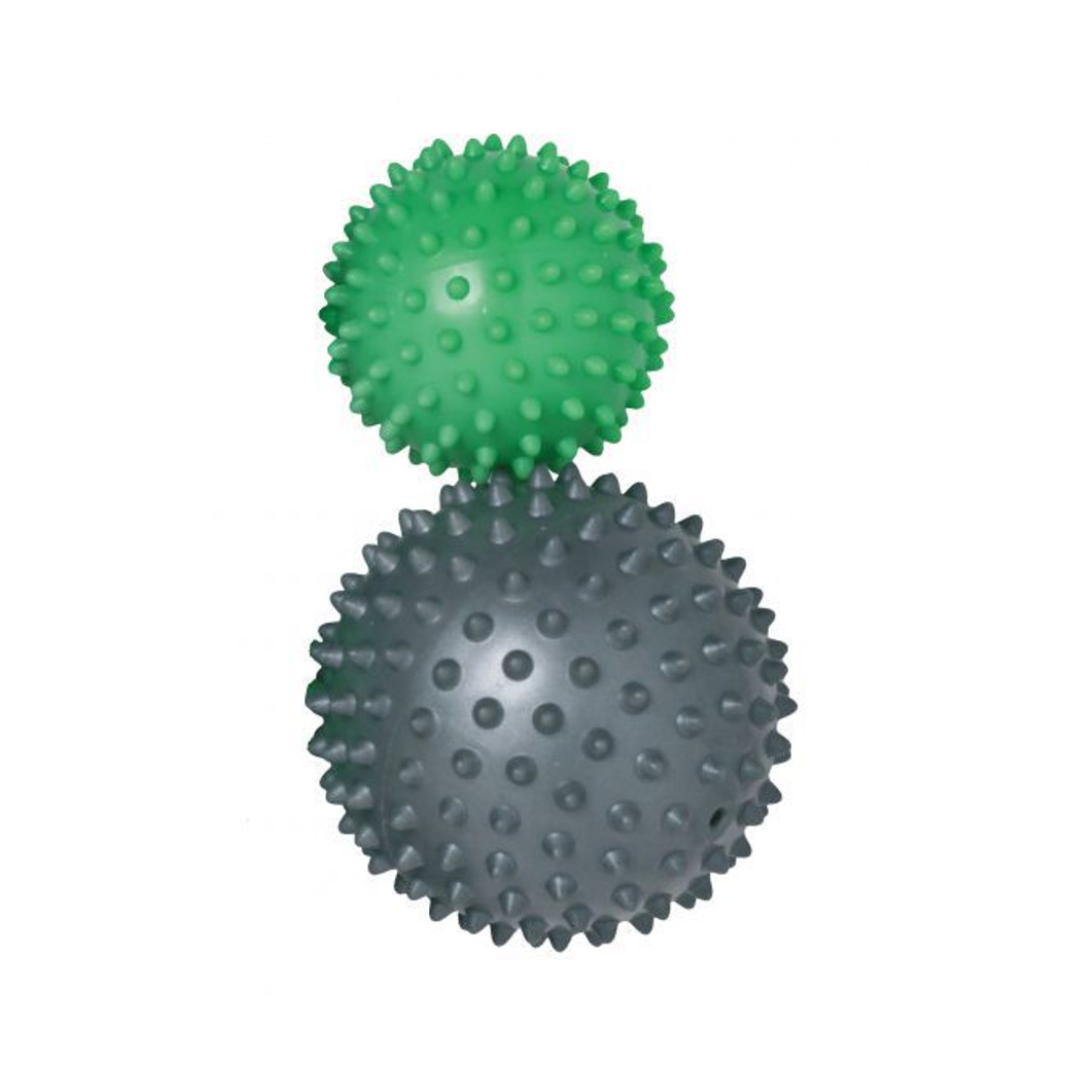 Schildkröt Fitness Spiky Massage Ball Set of 2 - Deep Tissue Muscle Relief, Trigger Point Therapy for Back, Neck, Feet - Perfect for Yoga, Gym, Post-Workout Recovery & Pain Relief