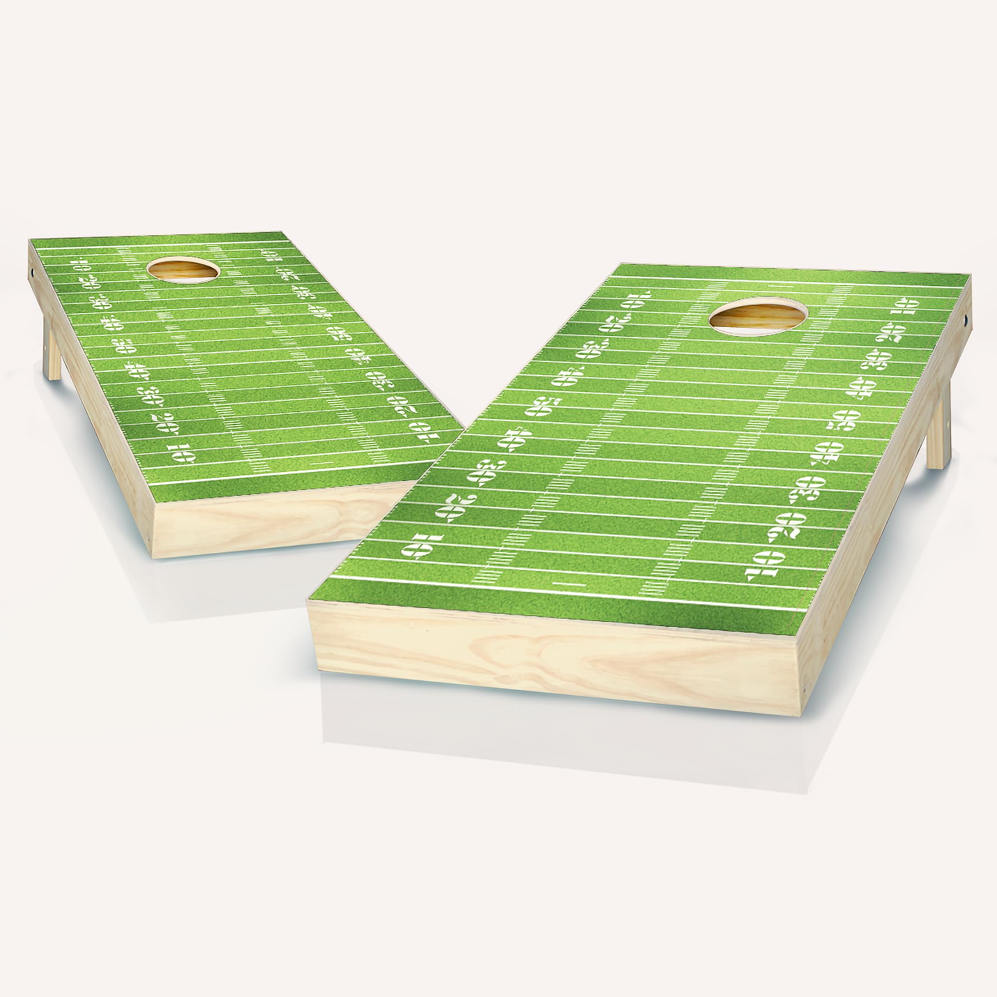 Skip's Garage Regulation Size Cornhole Board Set - Premium Corn Hole Game with Optional LED Lights & Carrying Cases - Perfect for Tailgating, Backyard BBQs, and Outdoor Parties