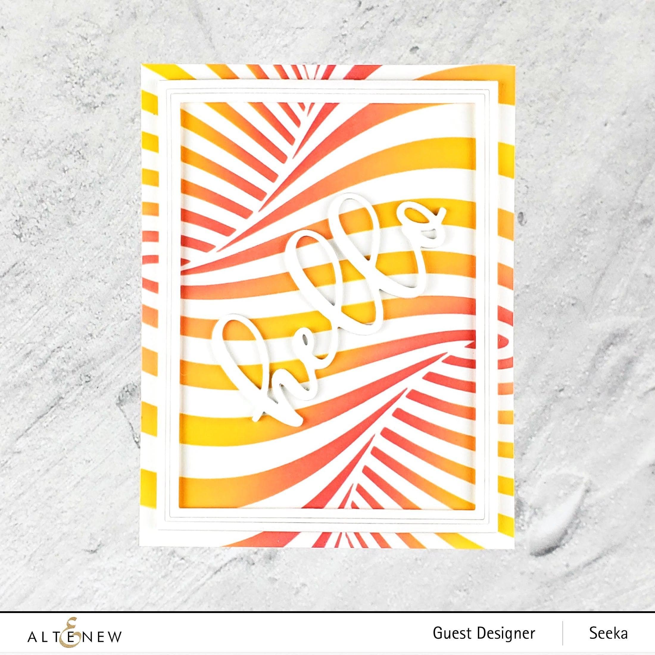 Illusion Twist Stencil for Painting - Creative DIY Art Templates for Walls, Furniture & Crafts - Perfect for Home Decor, Scrapbooking & Kids Activities